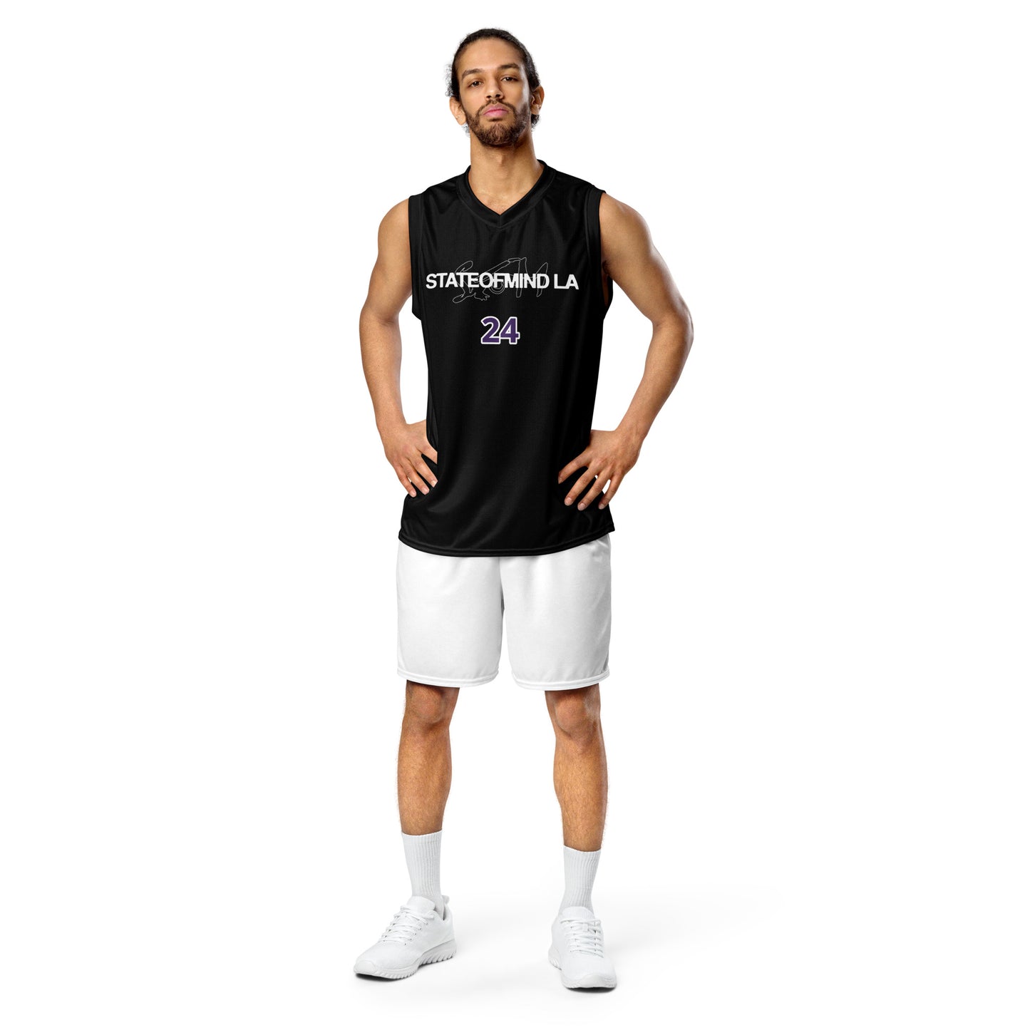 STATE OF MIND LA- unisex basketball jersey