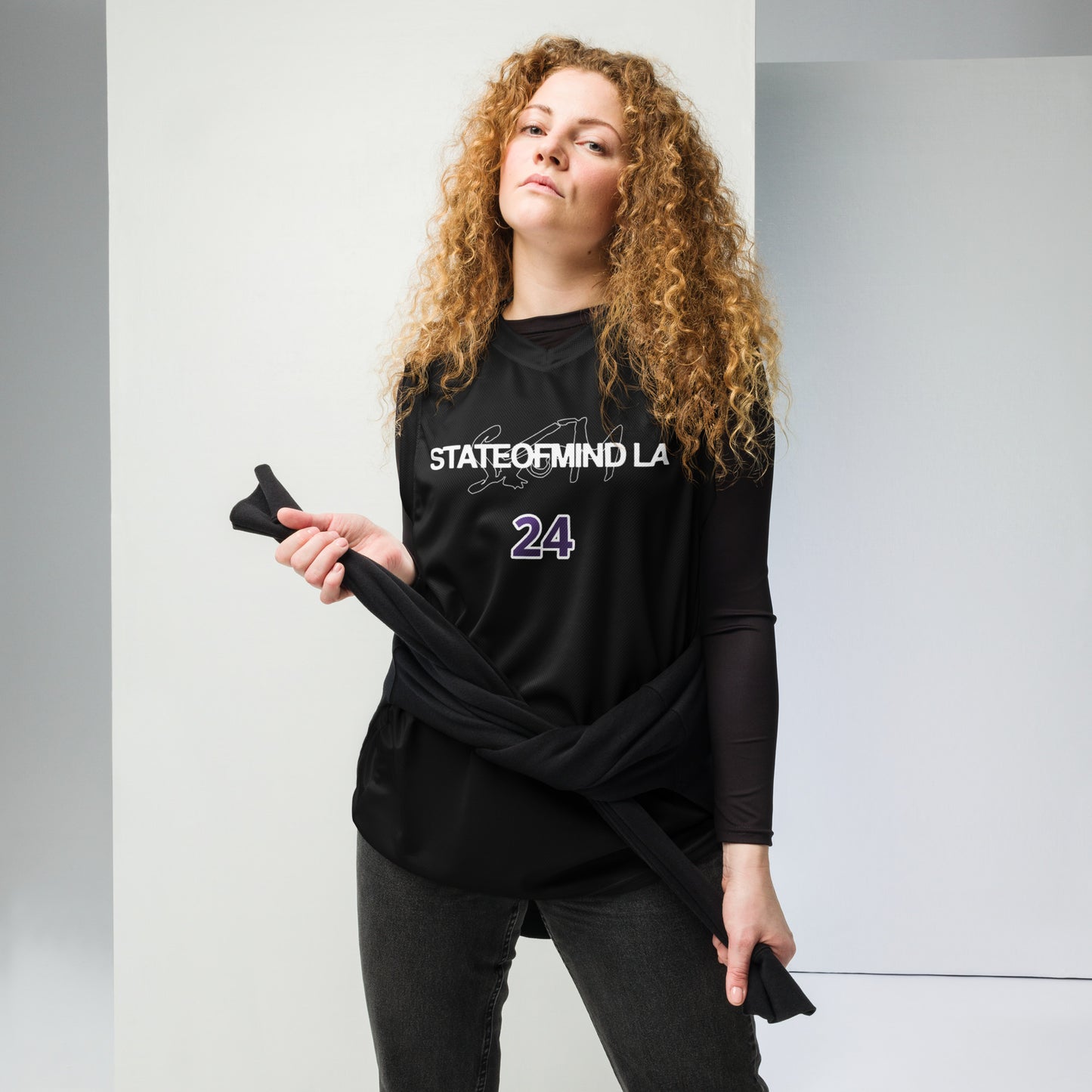 STATE OF MIND LA- unisex basketball jersey