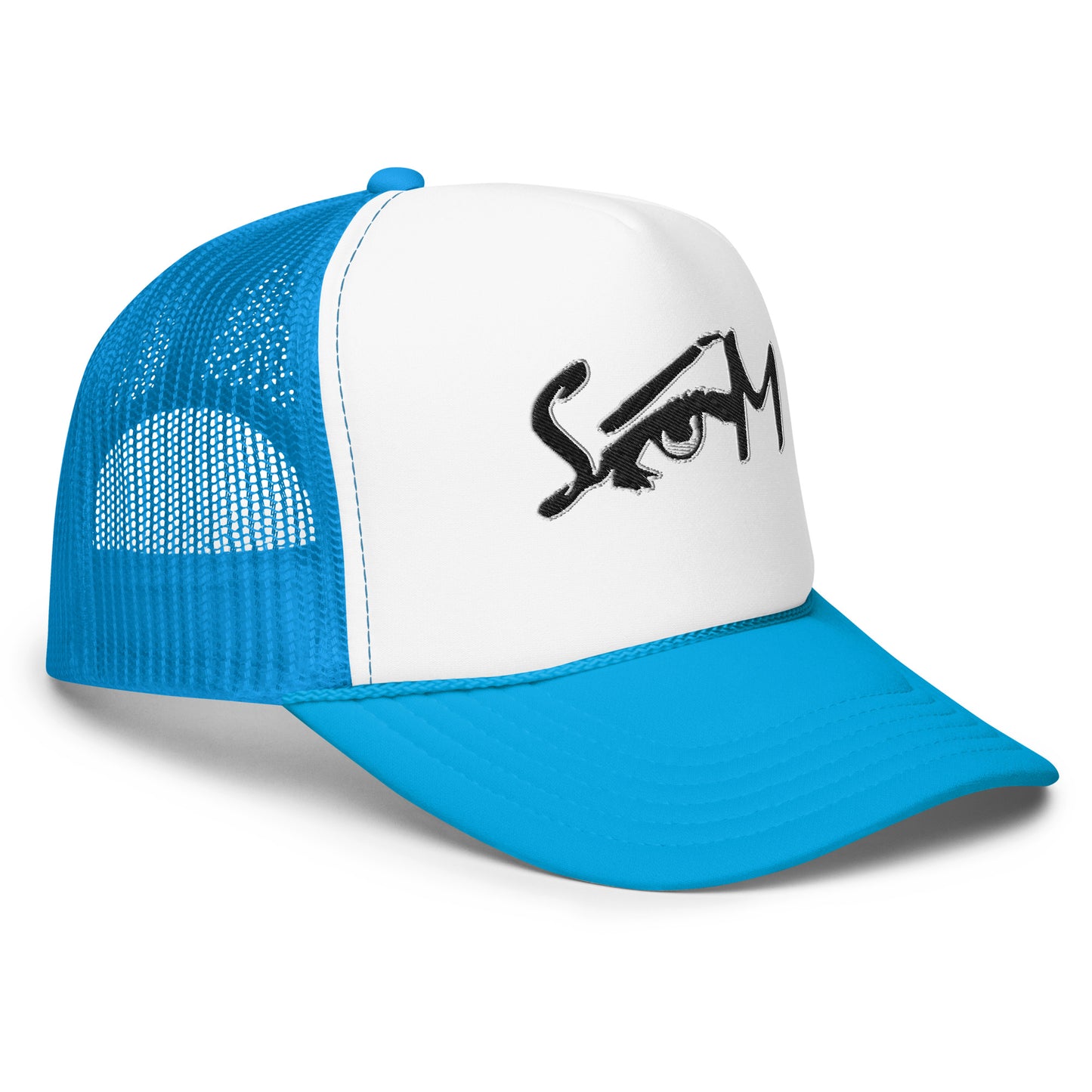(Embroidered) STATEOFMIND LA Eye Logo- Foam trucker hat