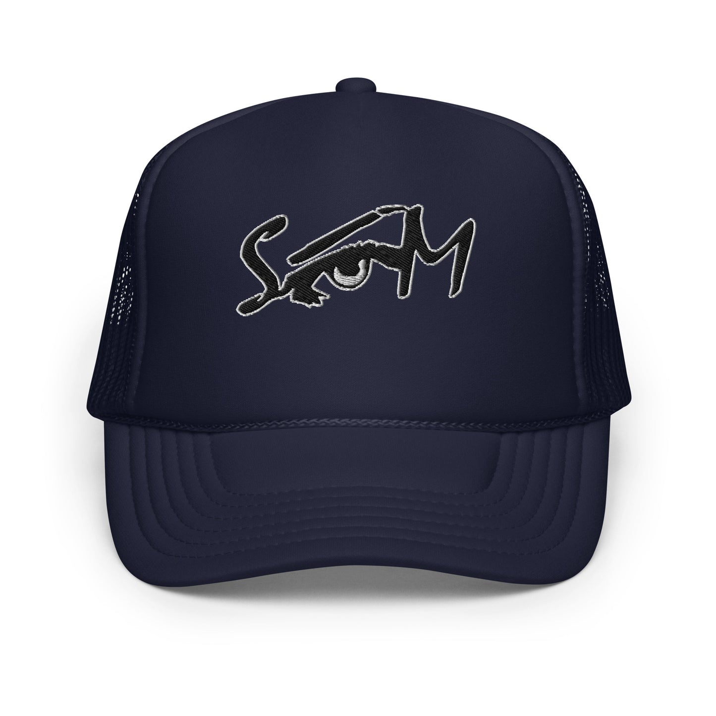 (Embroidered) STATEOFMIND LA Eye Logo- Foam trucker hat