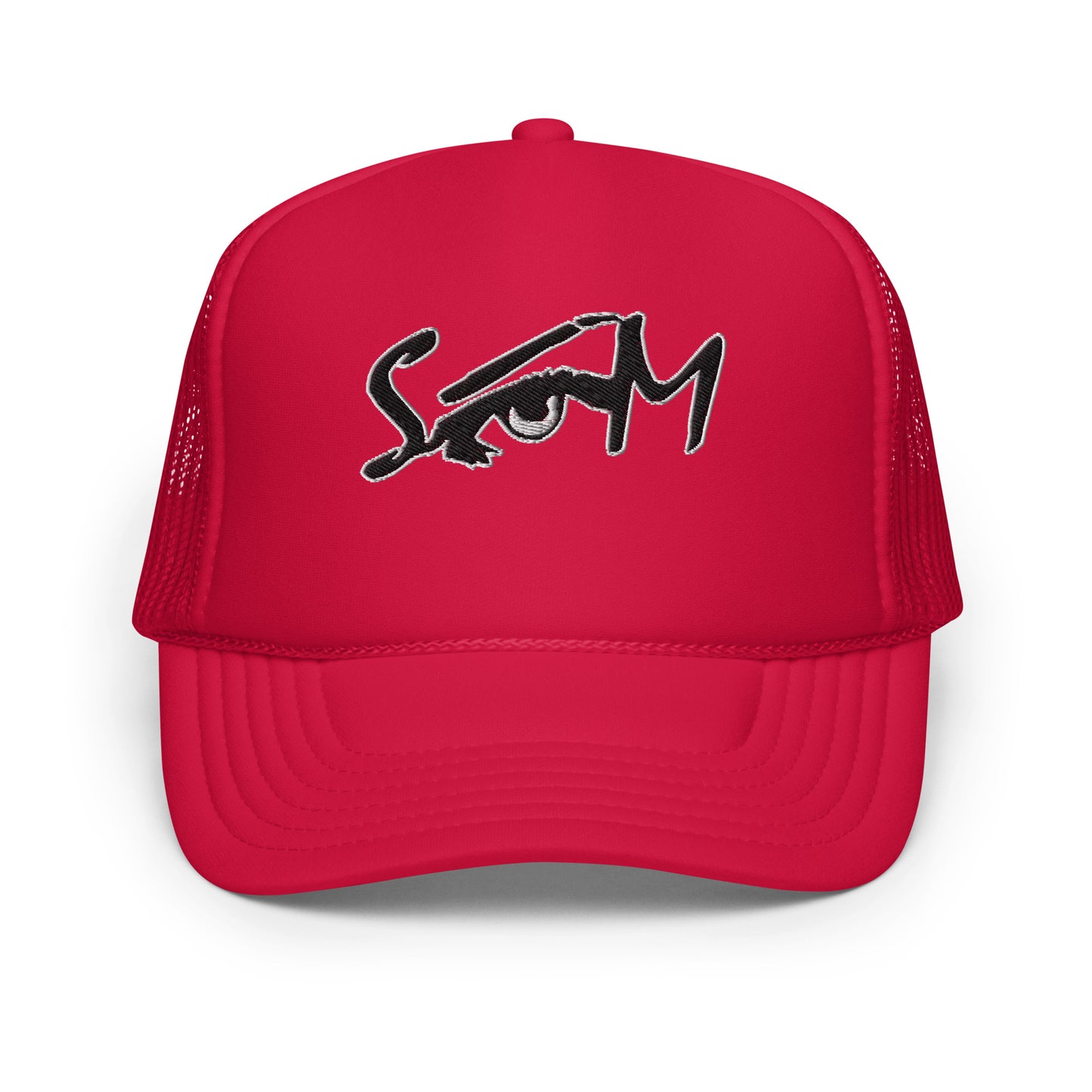 (Embroidered) STATEOFMIND LA Eye Logo- Foam trucker hat
