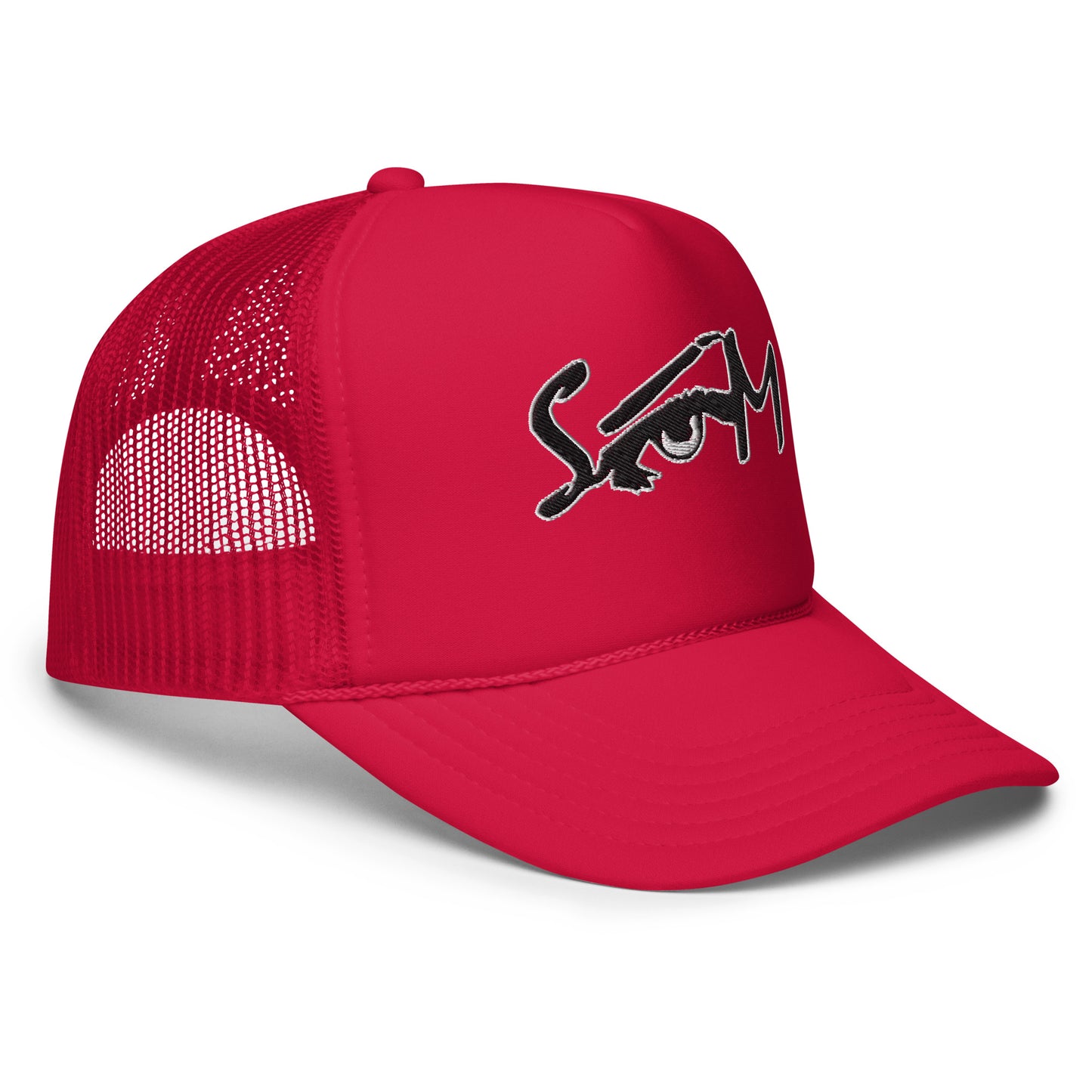 (Embroidered) STATEOFMIND LA Eye Logo- Foam trucker hat