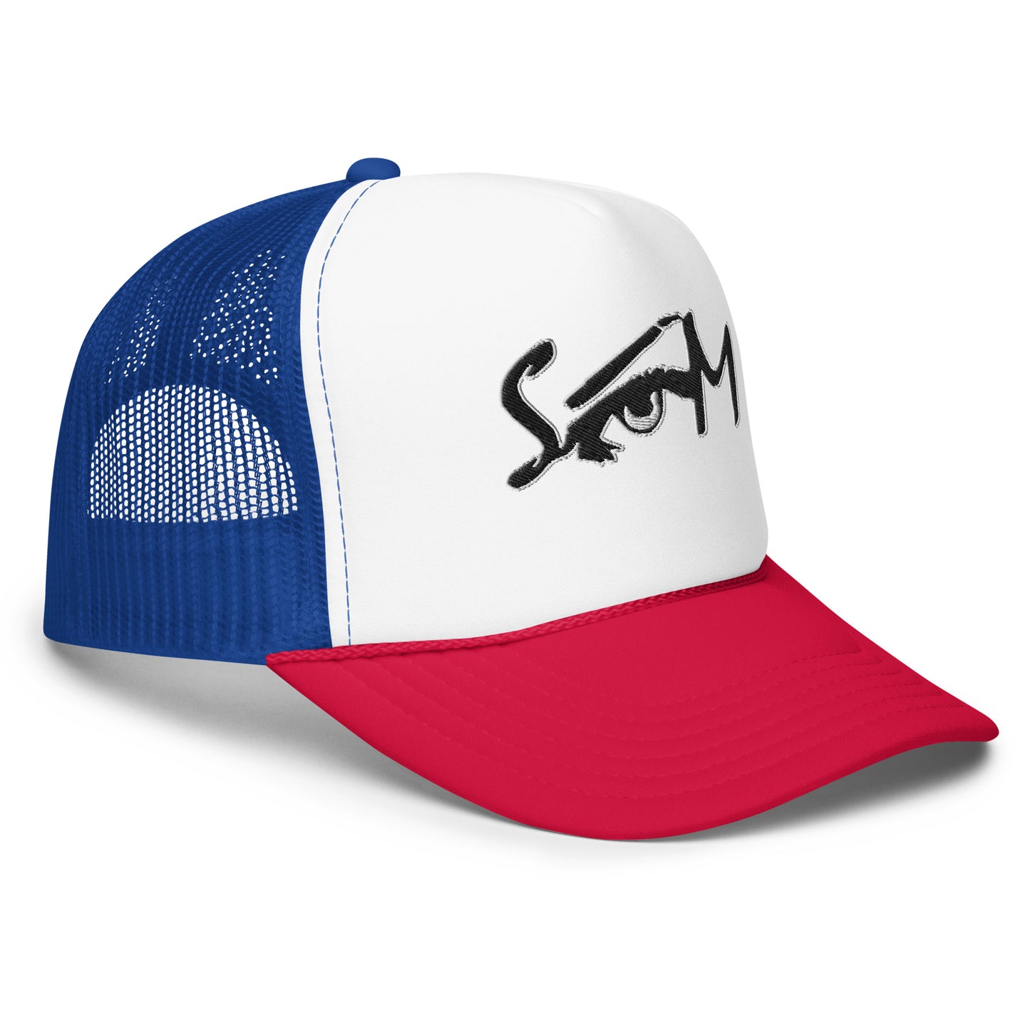 (Embroidered) STATEOFMIND LA Eye Logo- Foam trucker hat