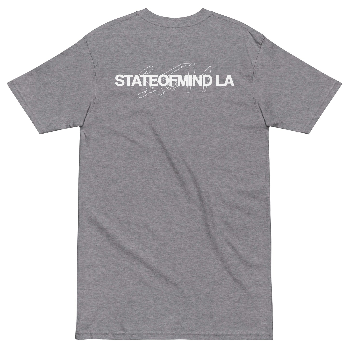 Casual LA DTG Print- Heavyweight Tee