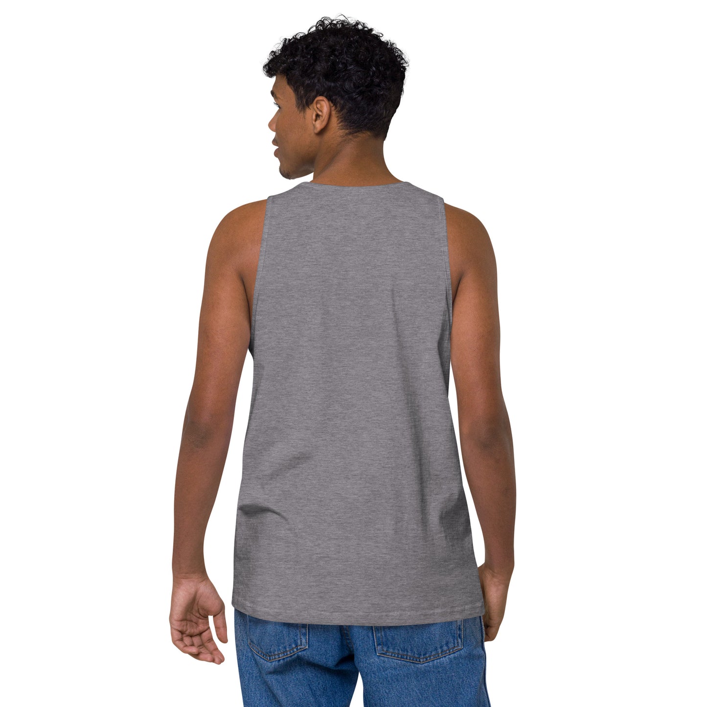 Logo DTG Print- men's premium tank top
