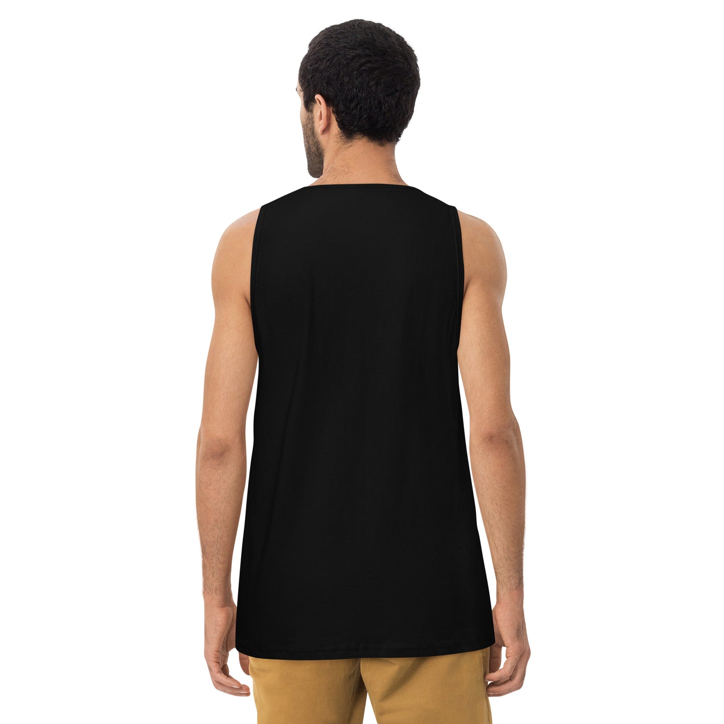 Name & Logo DTG Print- Men’s premium tank top