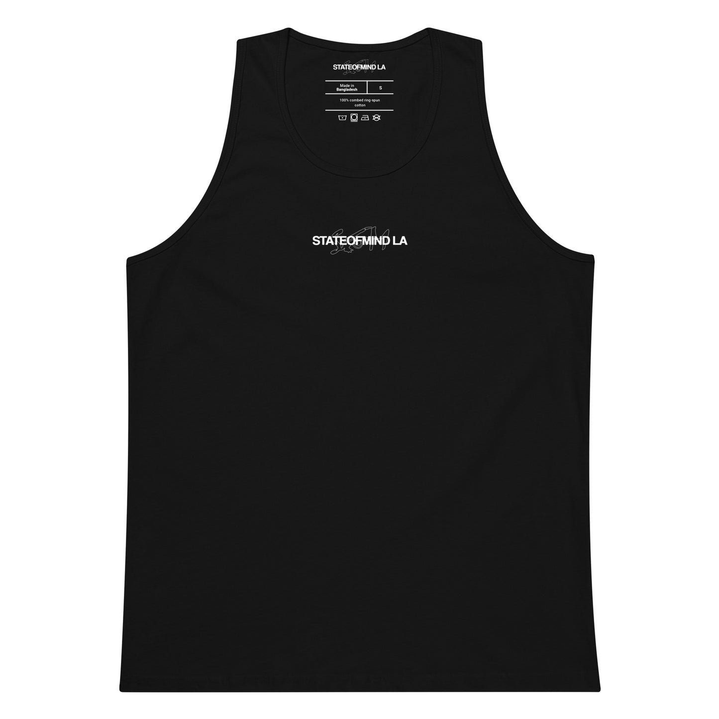 Name & Logo DTG Print- Men’s premium tank top