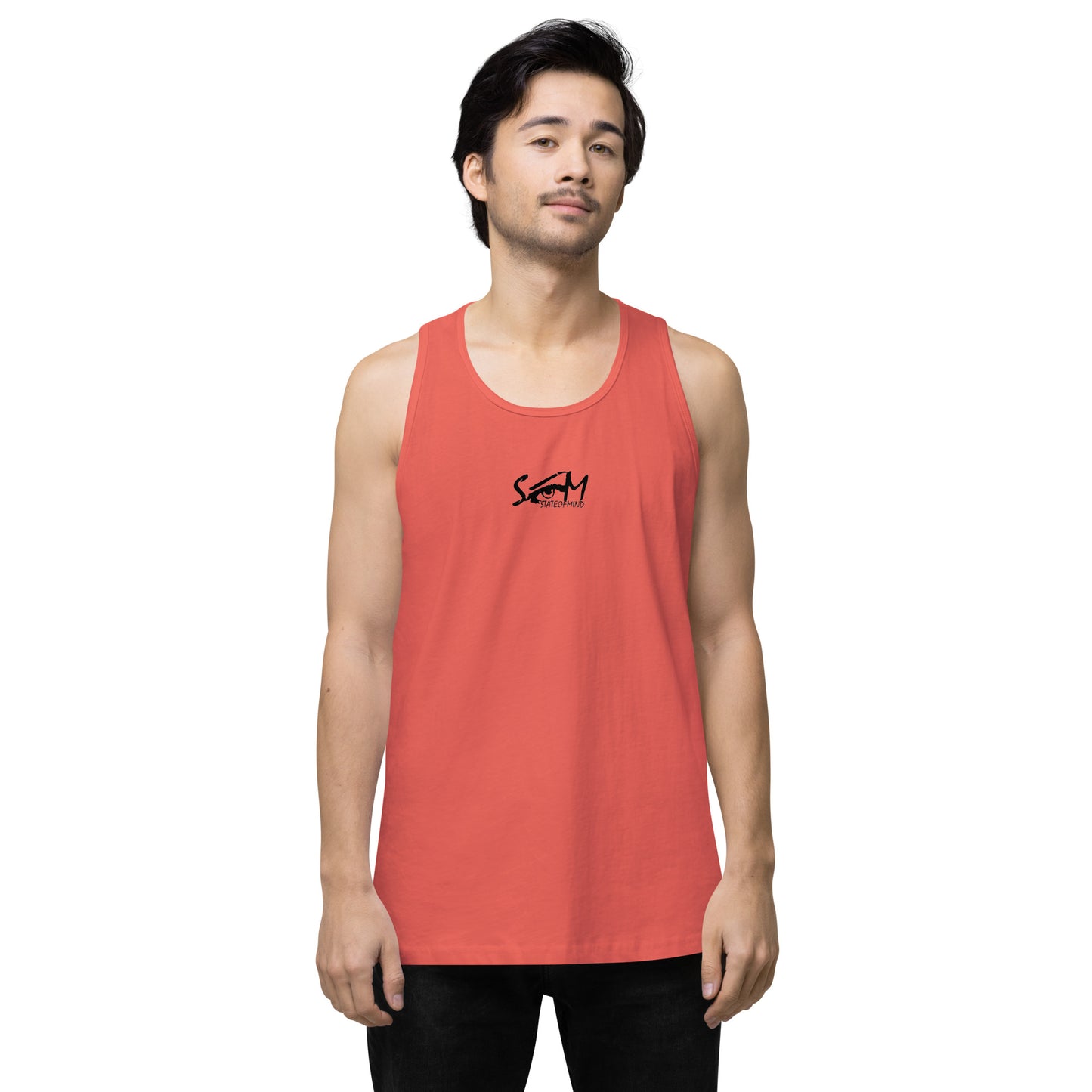 Logo DTG Print- men's premium tank top