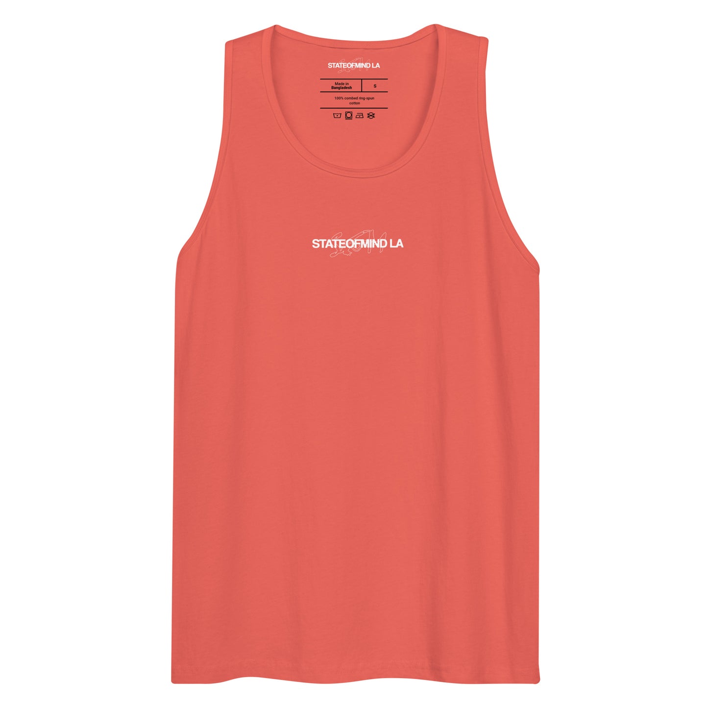 Name & Logo DTG Print- Men’s premium tank top