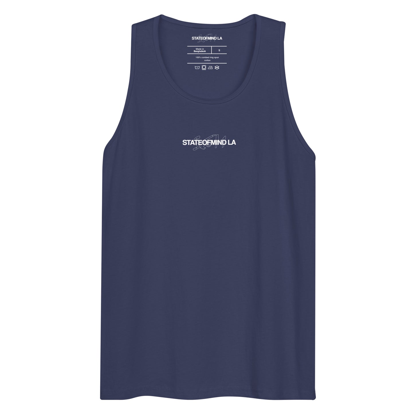 Name & Logo DTG Print- Men’s premium tank top