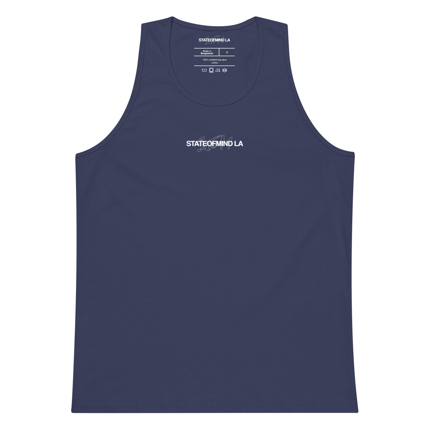 Name & Logo DTG Print- Men’s premium tank top