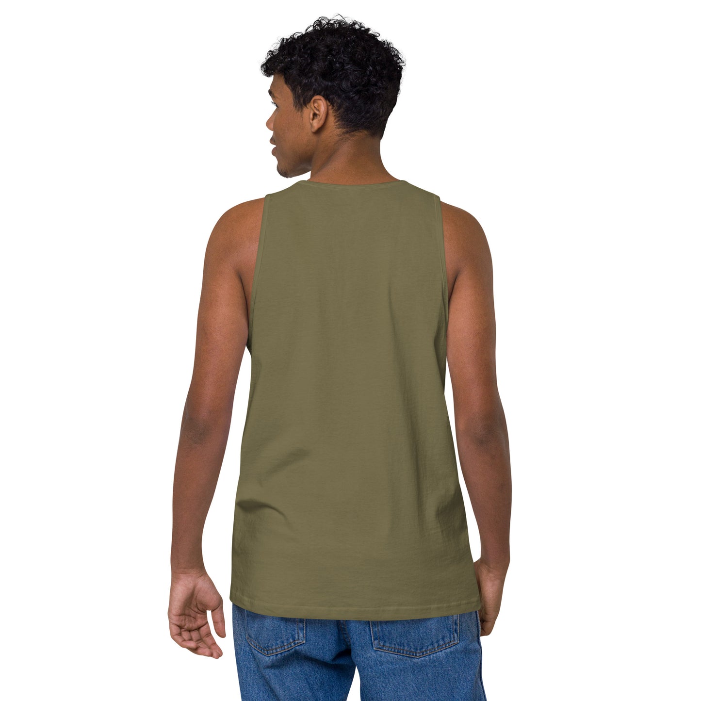 Logo DTG Print- men's premium tank top