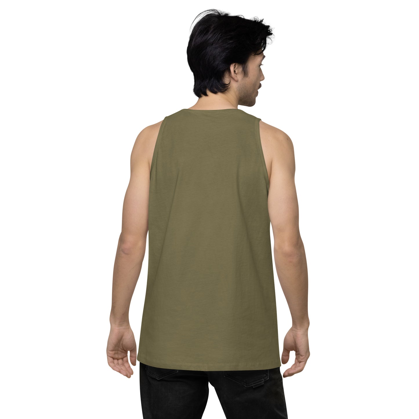 Logo DTG Print- men's premium tank top