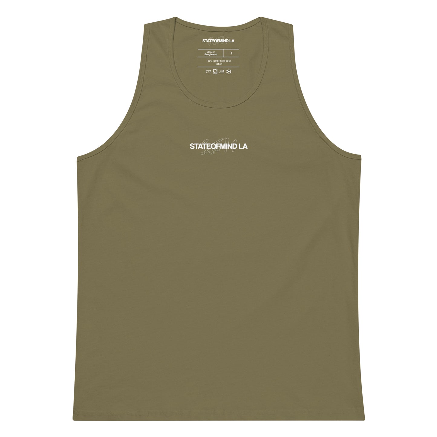 Name & Logo DTG Print- Men’s premium tank top