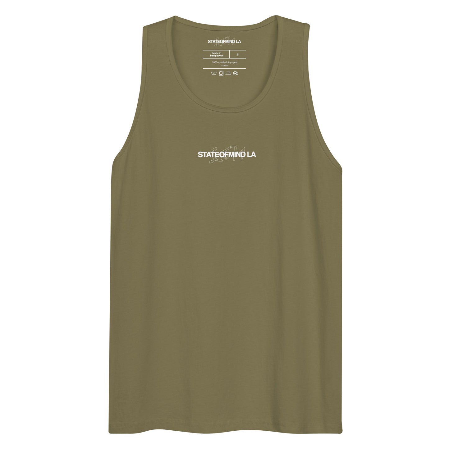 Name & Logo DTG Print- Men’s premium tank top
