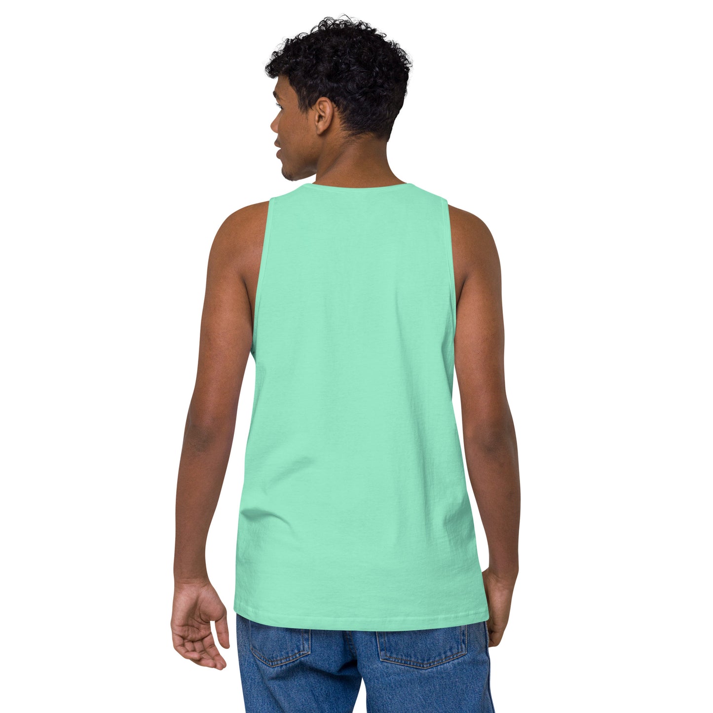 Logo DTG Print- men's premium tank top