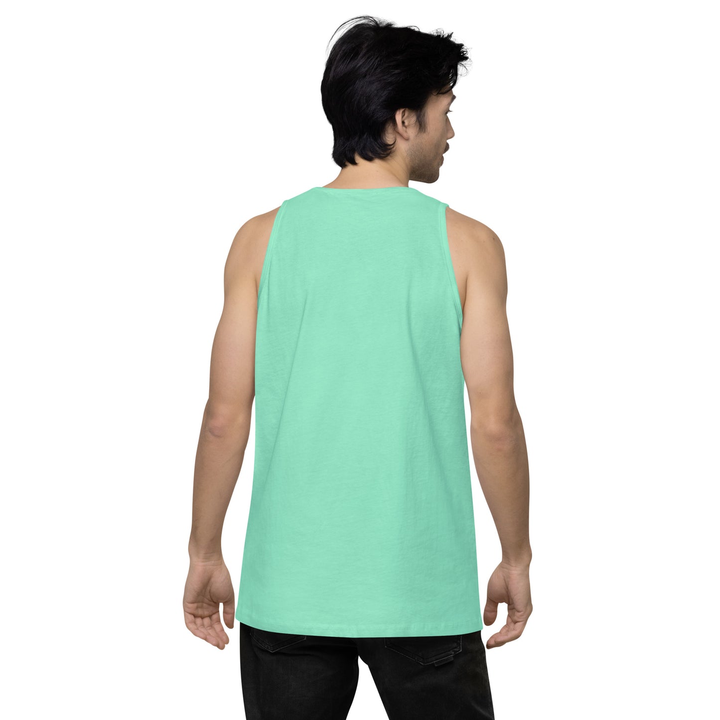 Logo DTG Print- men's premium tank top