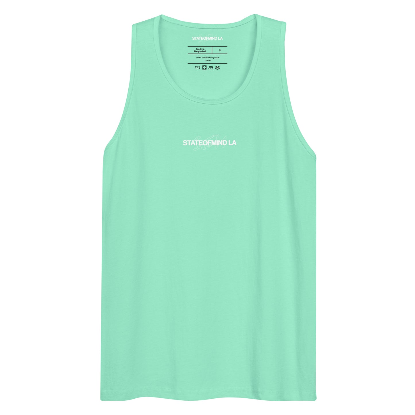 Name & Logo DTG Print- Men’s premium tank top