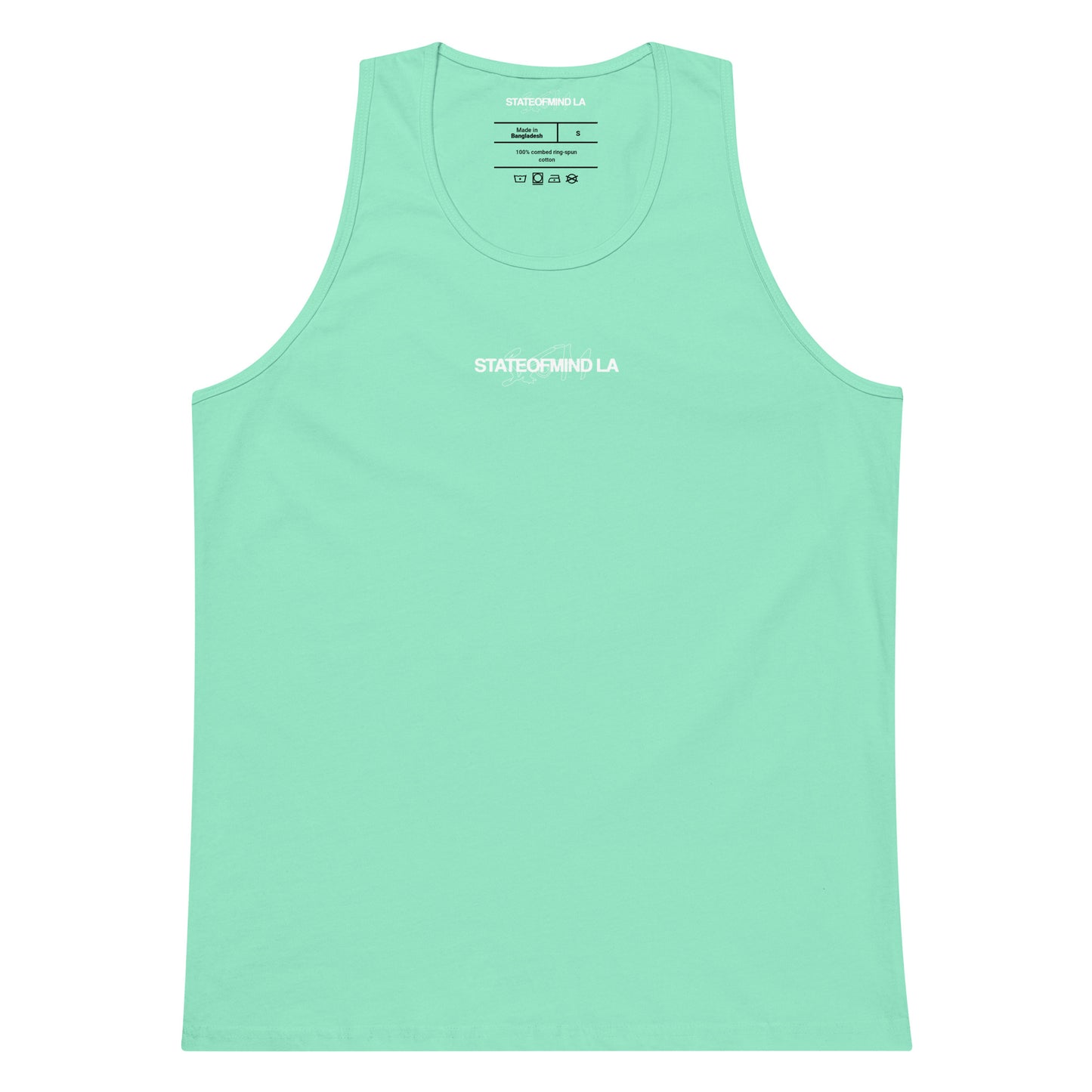 Name & Logo DTG Print- Men’s premium tank top