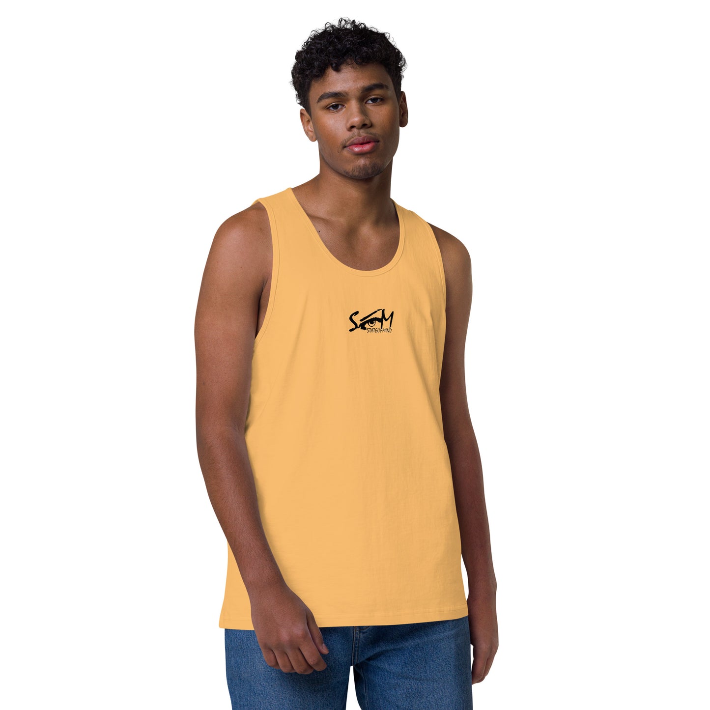 Logo DTG Print- men's premium tank top