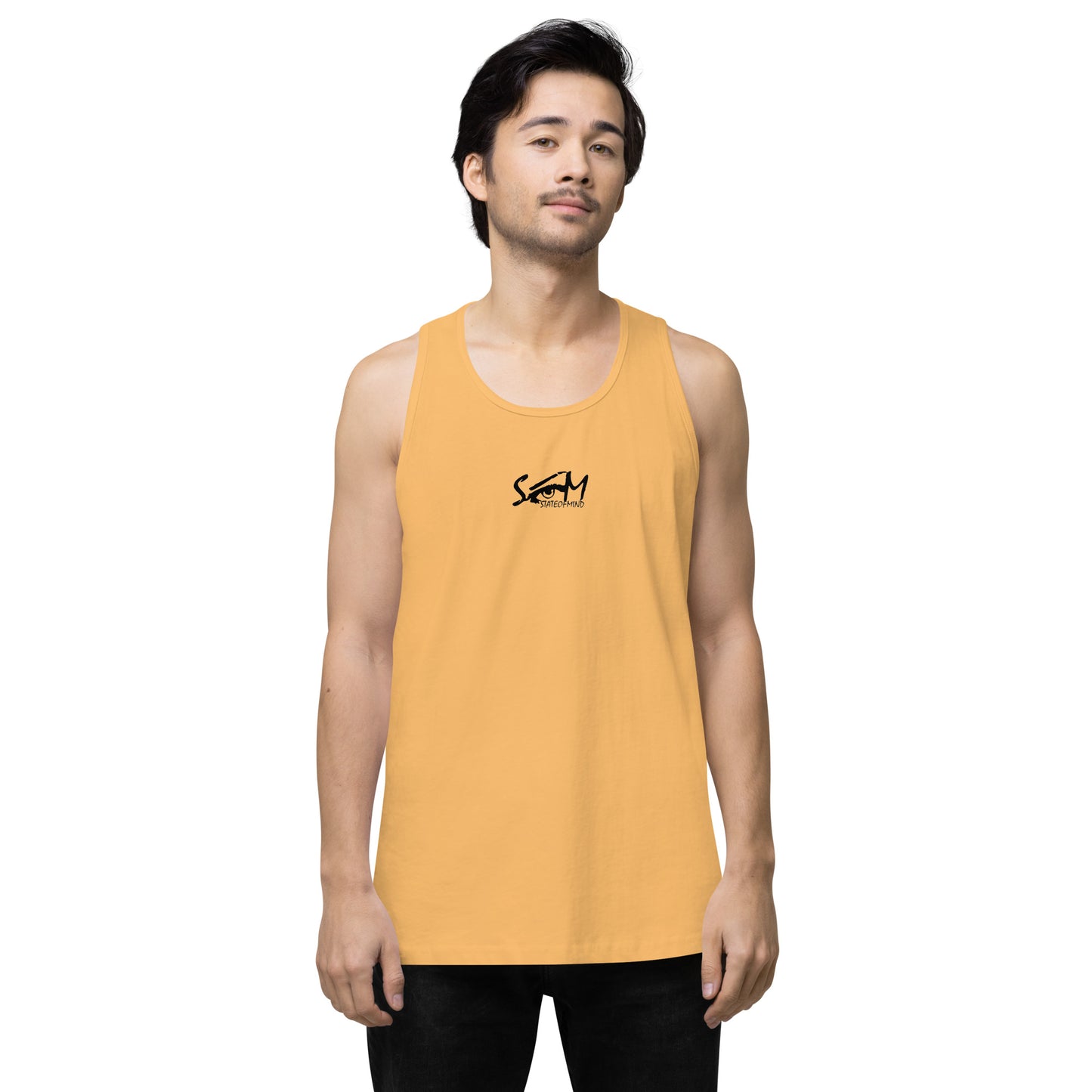 Logo DTG Print- men's premium tank top