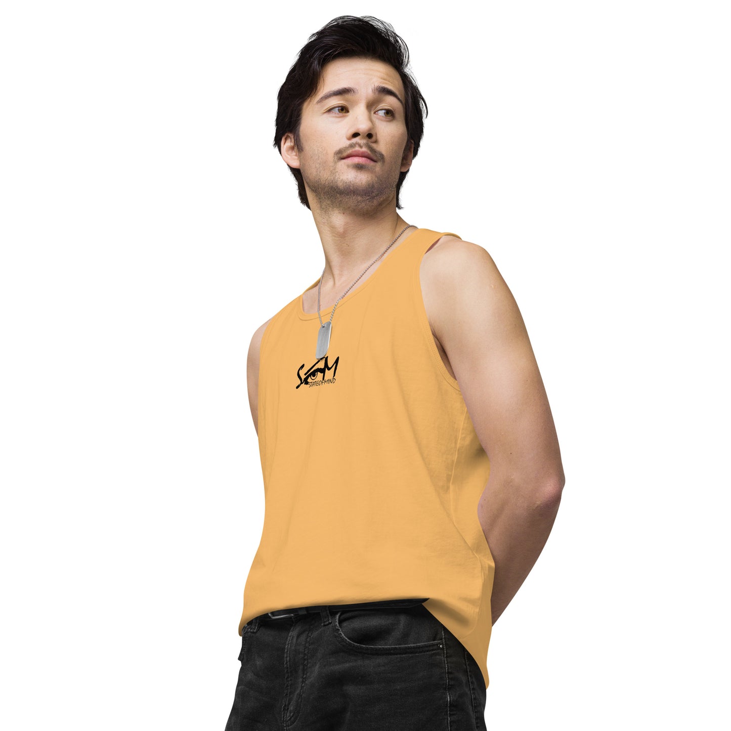 Logo DTG Print- men's premium tank top