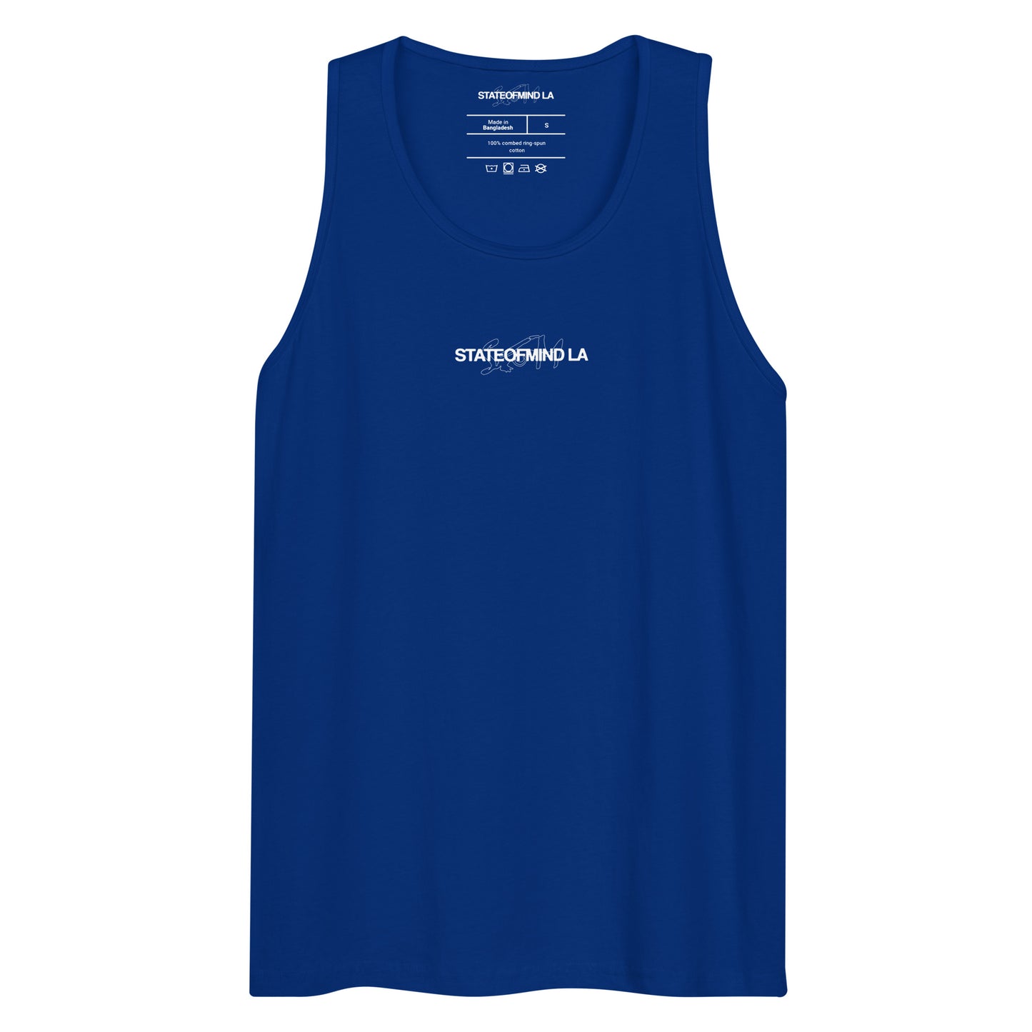 Name & Logo DTG Print- Men’s premium tank top