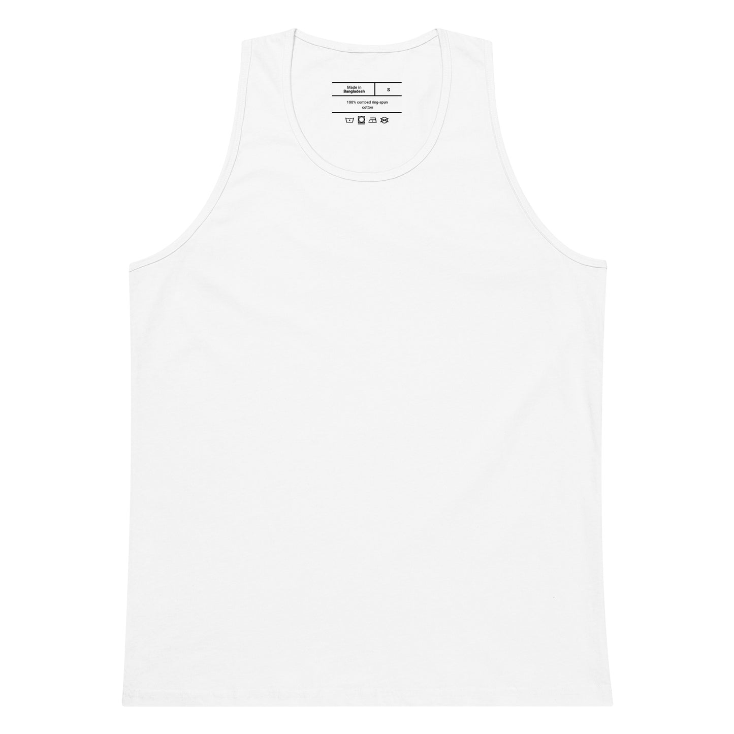 Name & Logo DTG Print- Men’s premium tank top