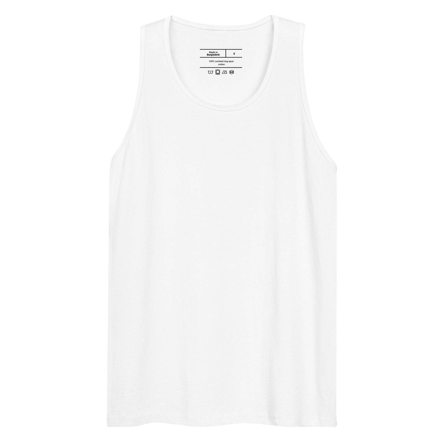 Name & Logo DTG Print- Men’s premium tank top
