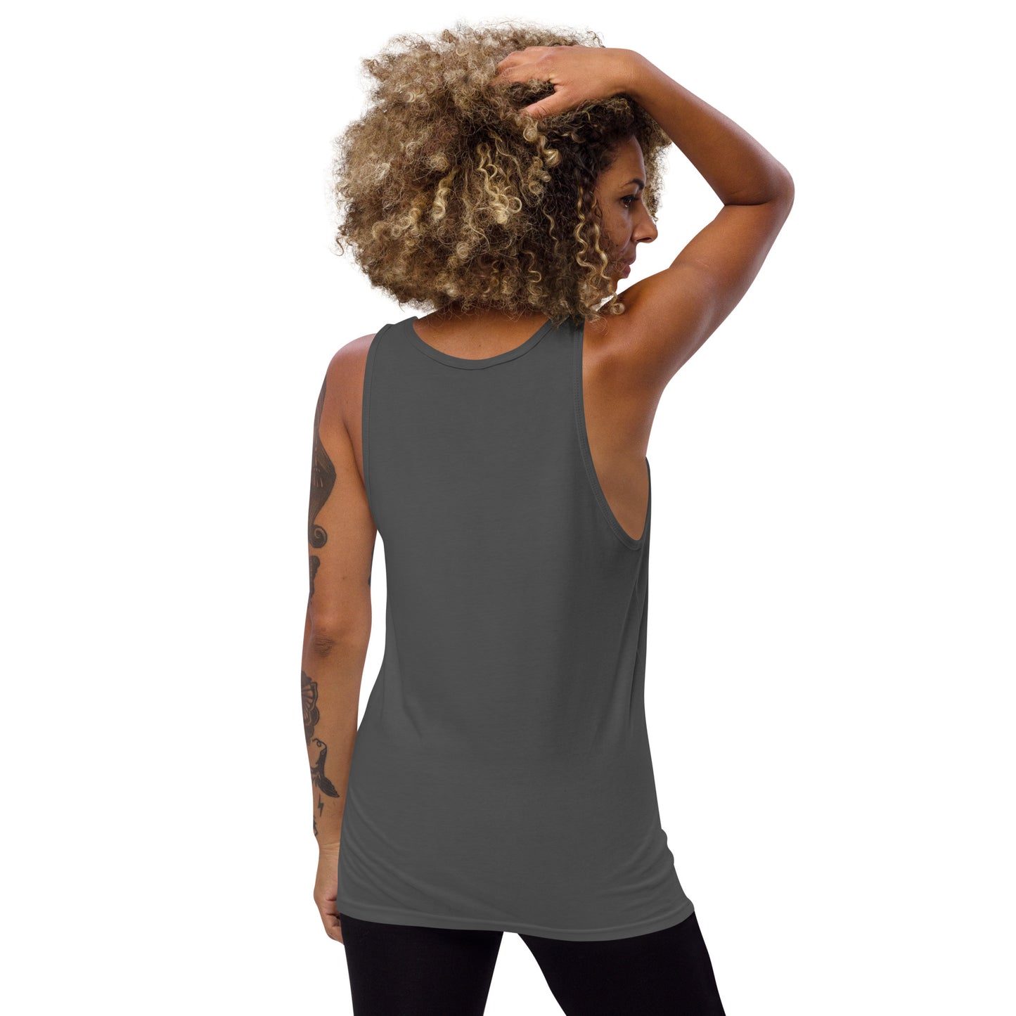 LA Logo Print- Unisex Tank Top