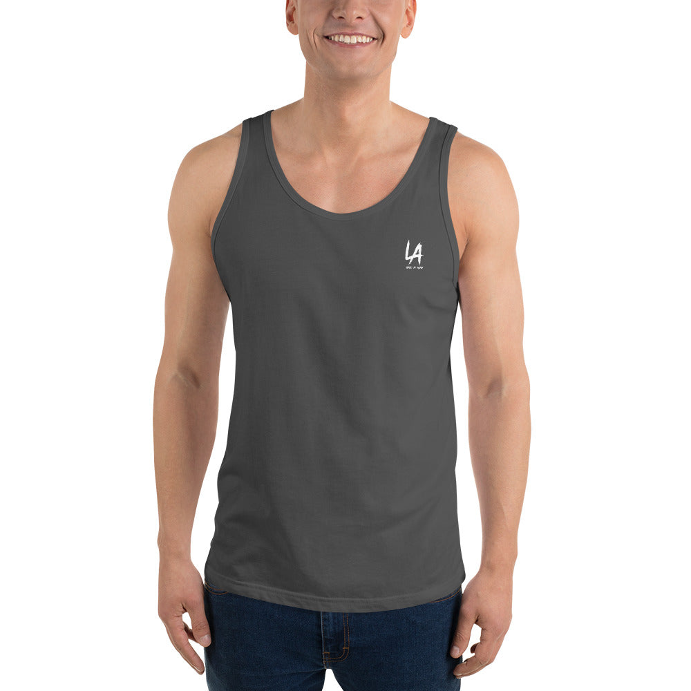 LA Logo Print- Unisex Tank Top