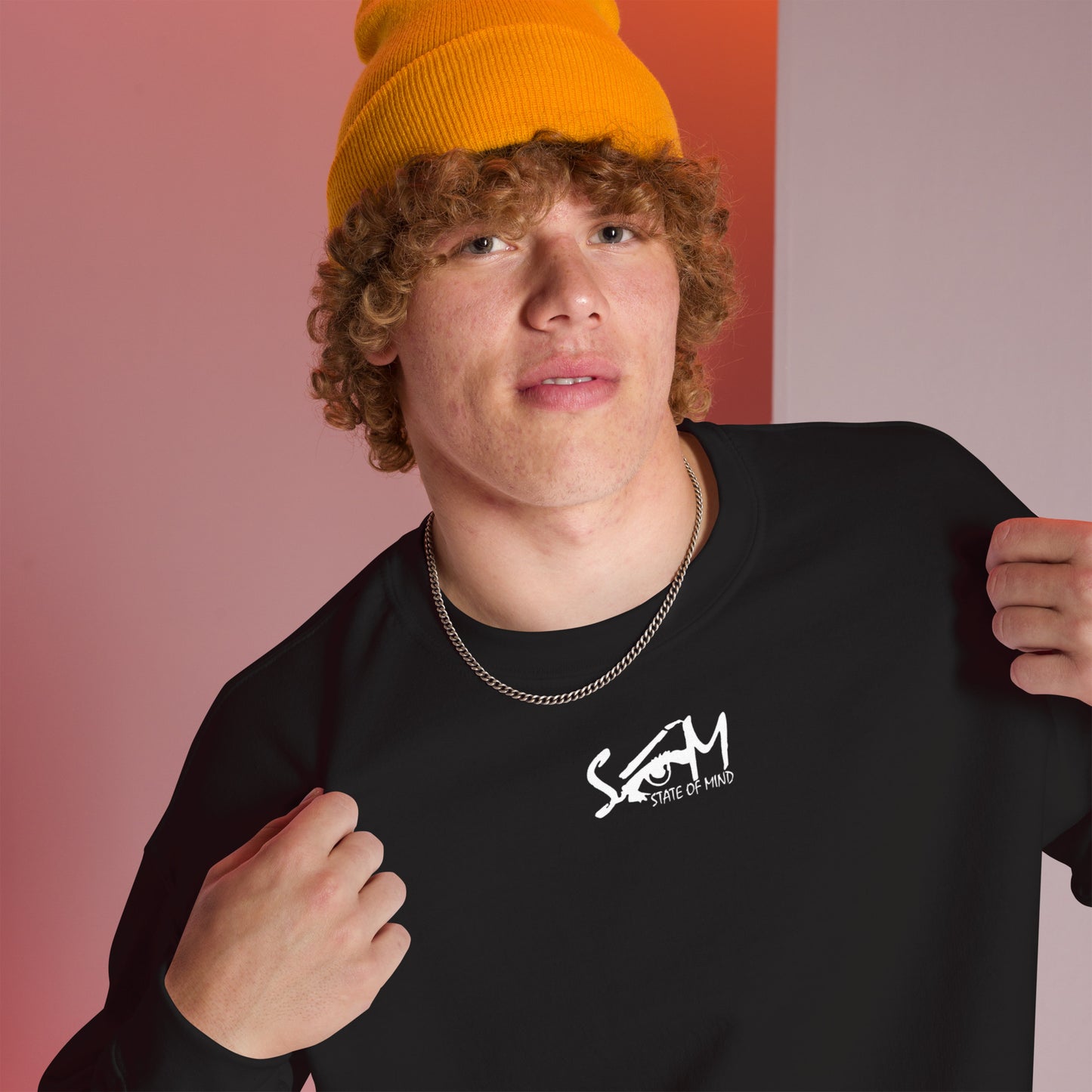 Logo DTG Print Crew Neck- Unisex Sweatshirt