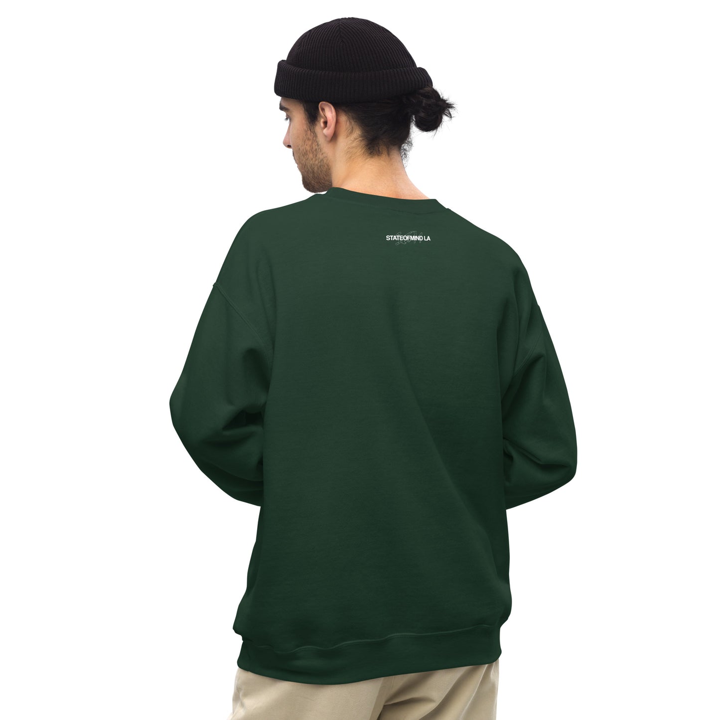 Logo DTG Print Crew Neck- Unisex Sweatshirt