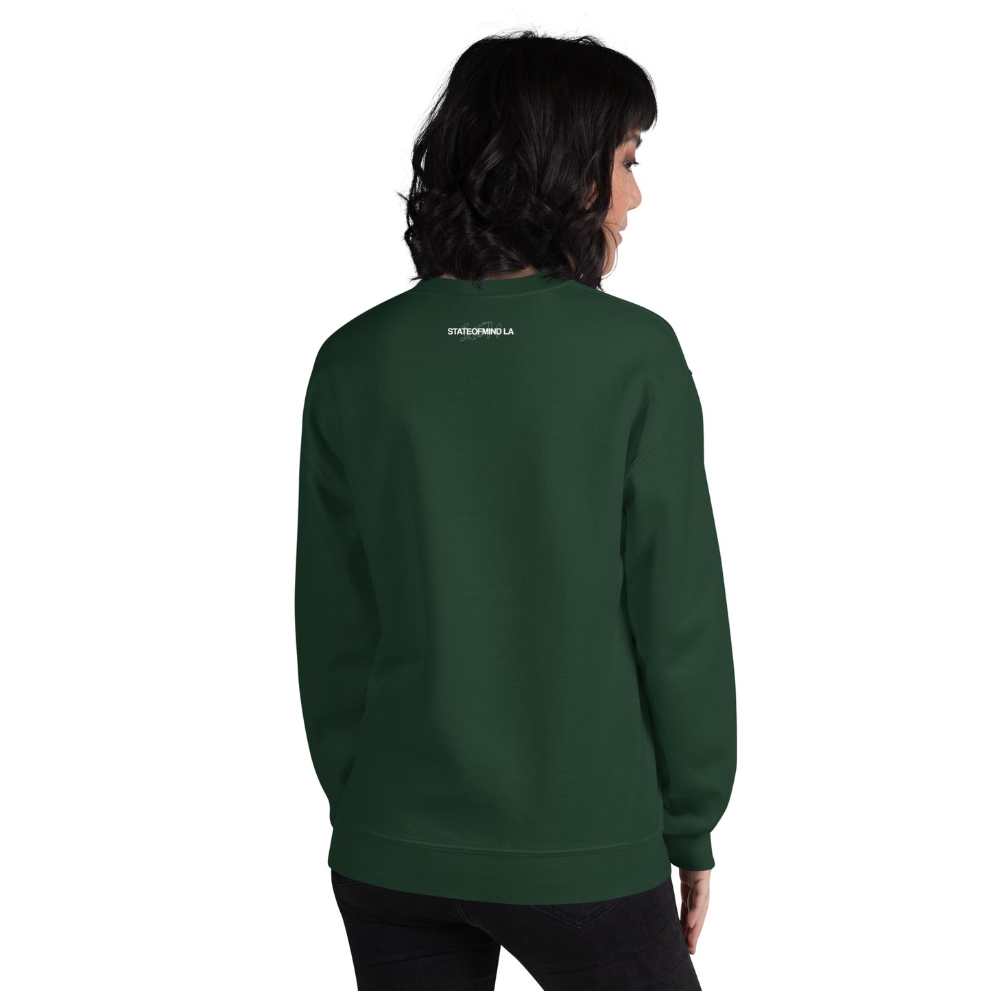 Logo DTG Print Crew Neck- Unisex Sweatshirt