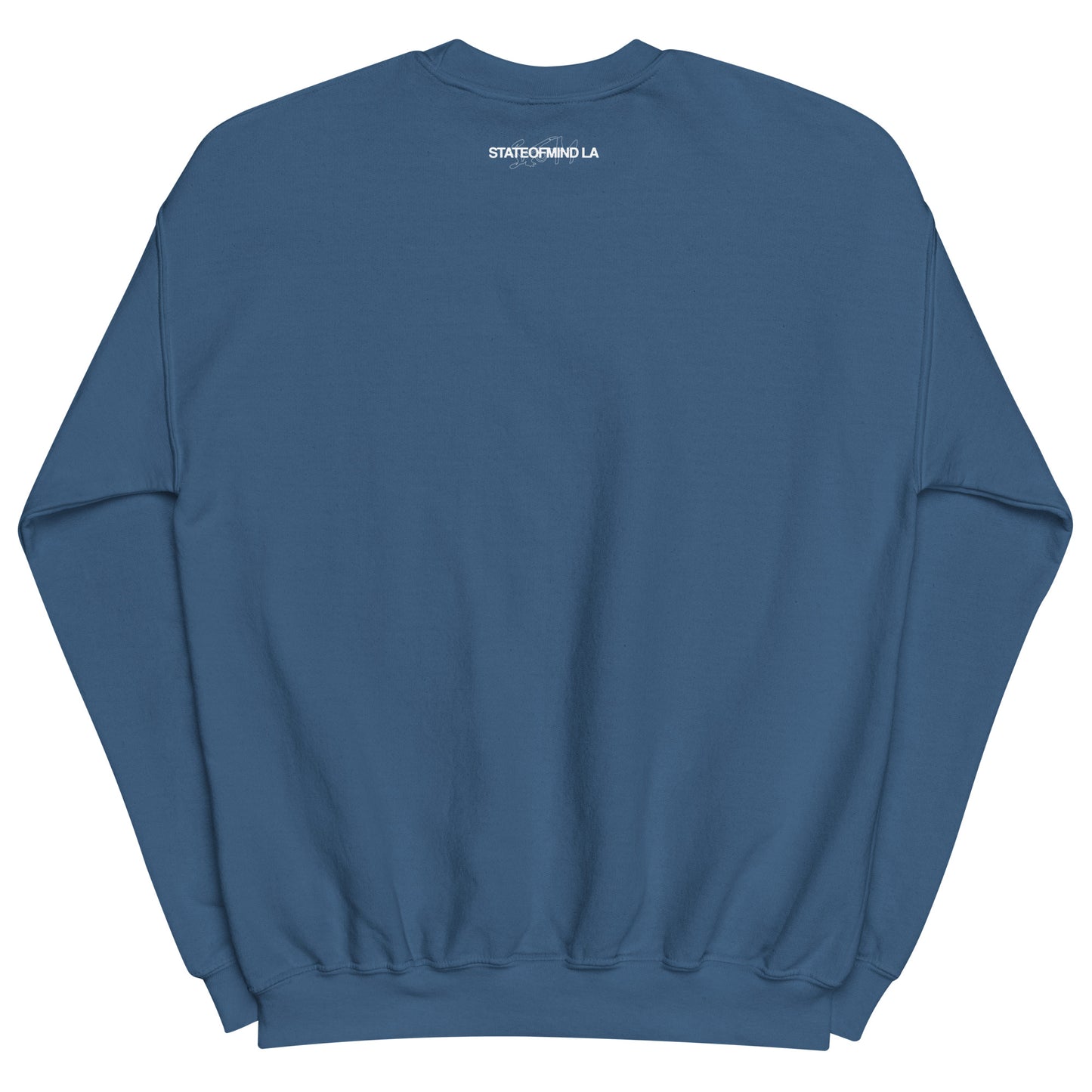 STATEOFMIND LA (black font) DTG Print- crew neck unisex