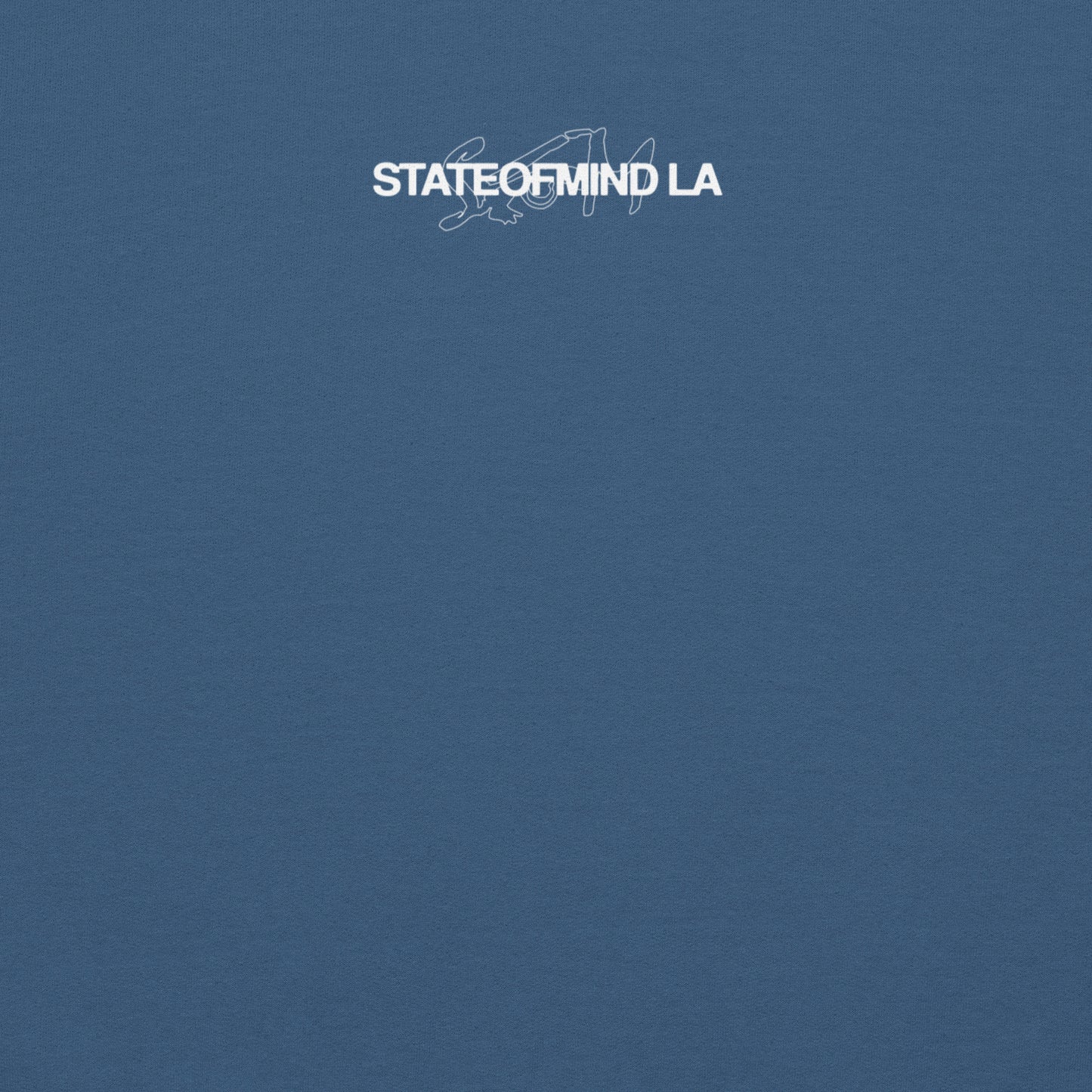 STATEOFMIND LA (black font) DTG Print- crew neck unisex