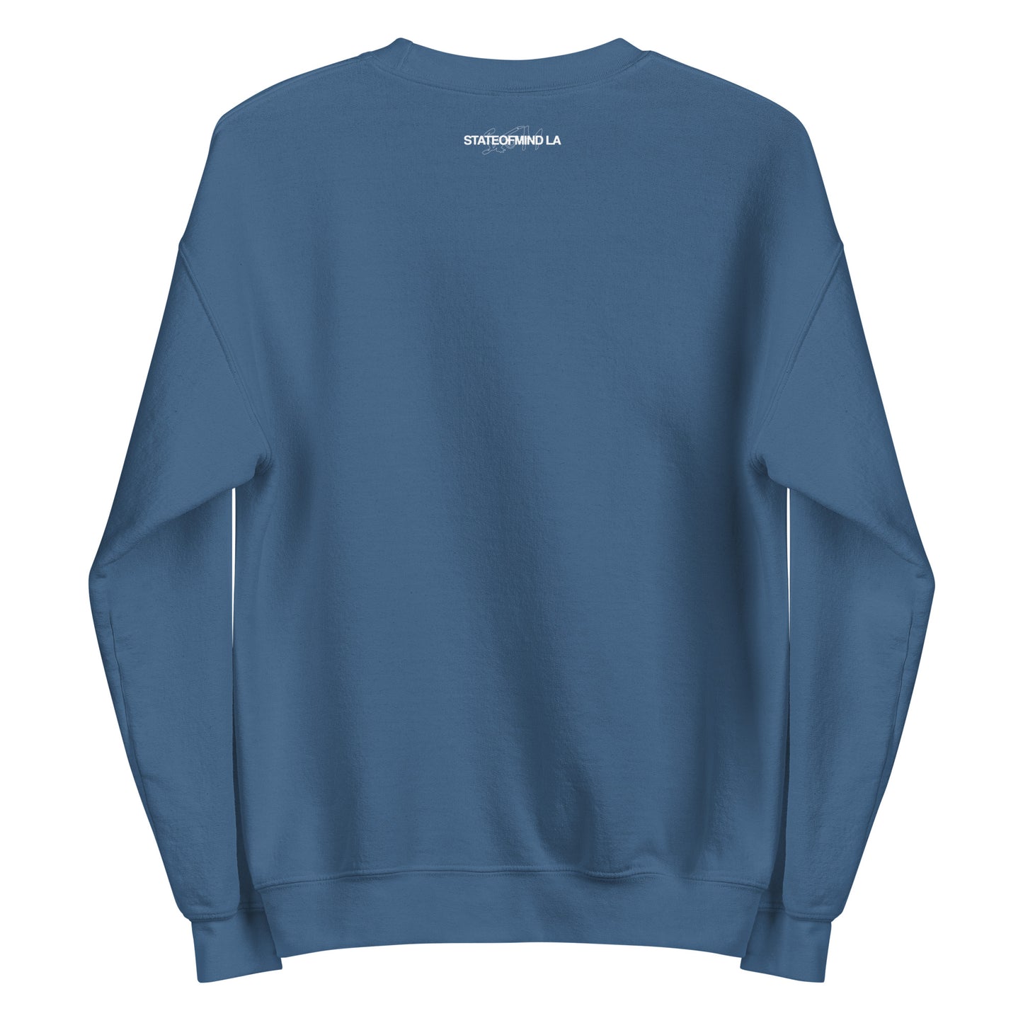 STATEOFMIND LA (black font) DTG Print- crew neck unisex