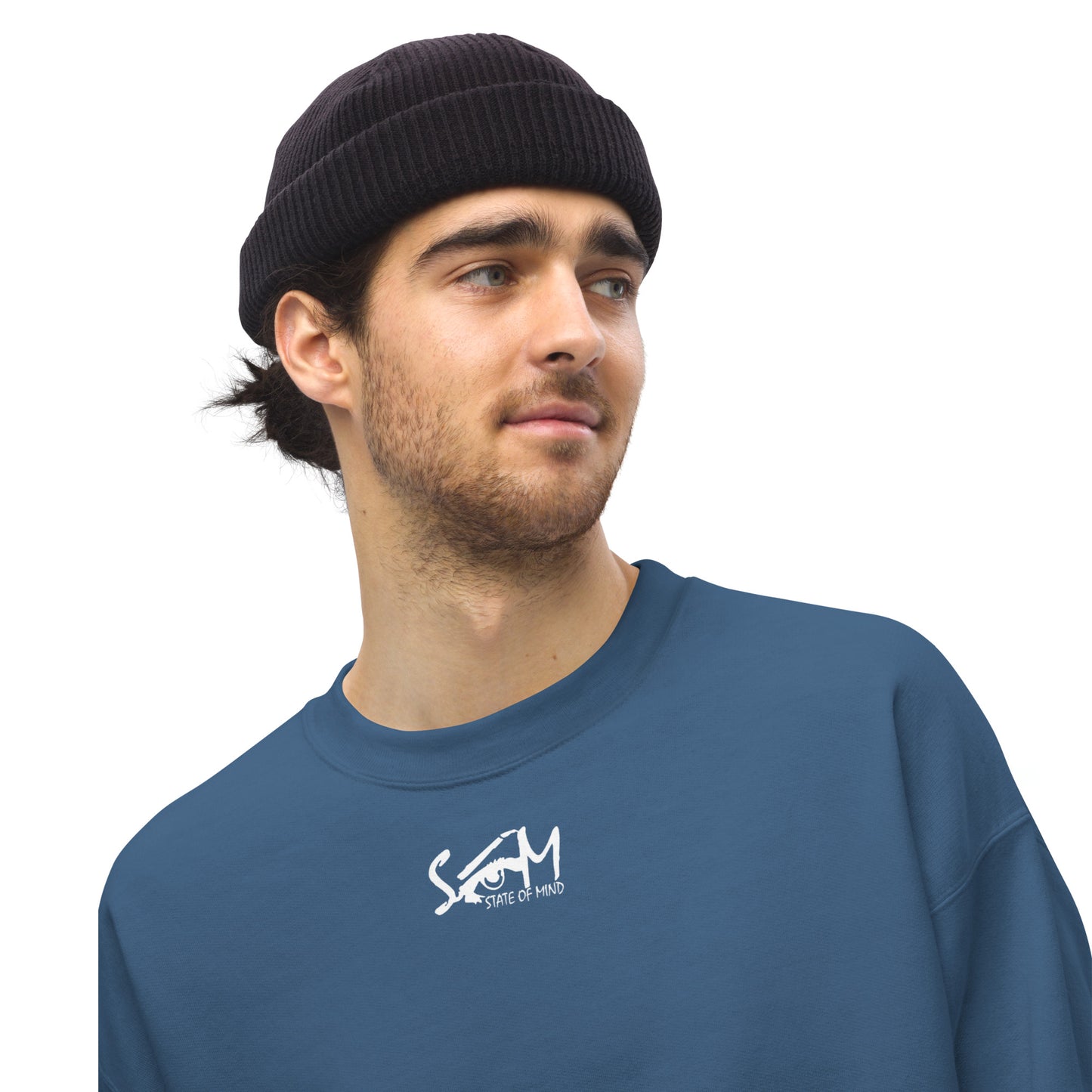 Logo DTG Print Crew Neck- Unisex Sweatshirt