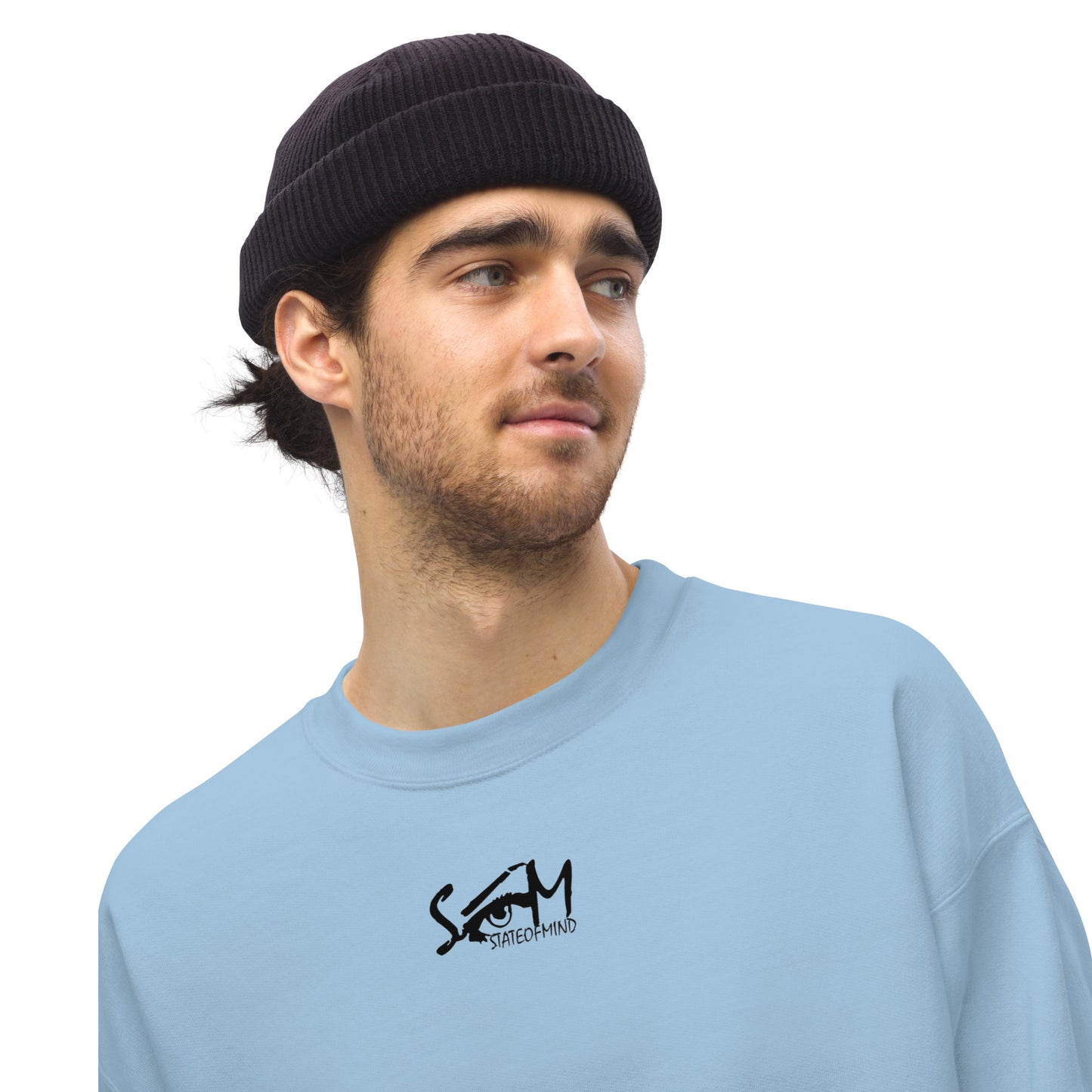Logo DTG Print Crew Neck- Unisex Sweatshirt