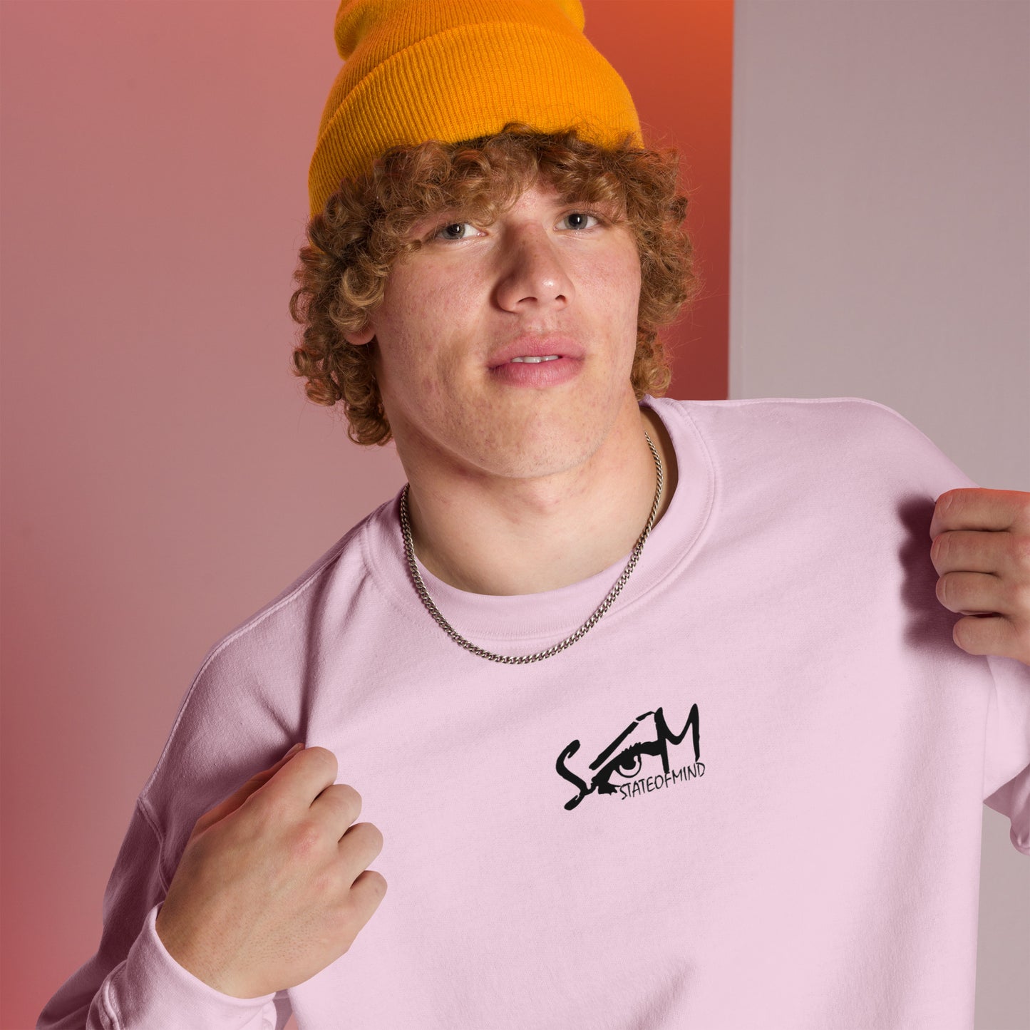 Logo DTG Print Crew Neck- Unisex Sweatshirt