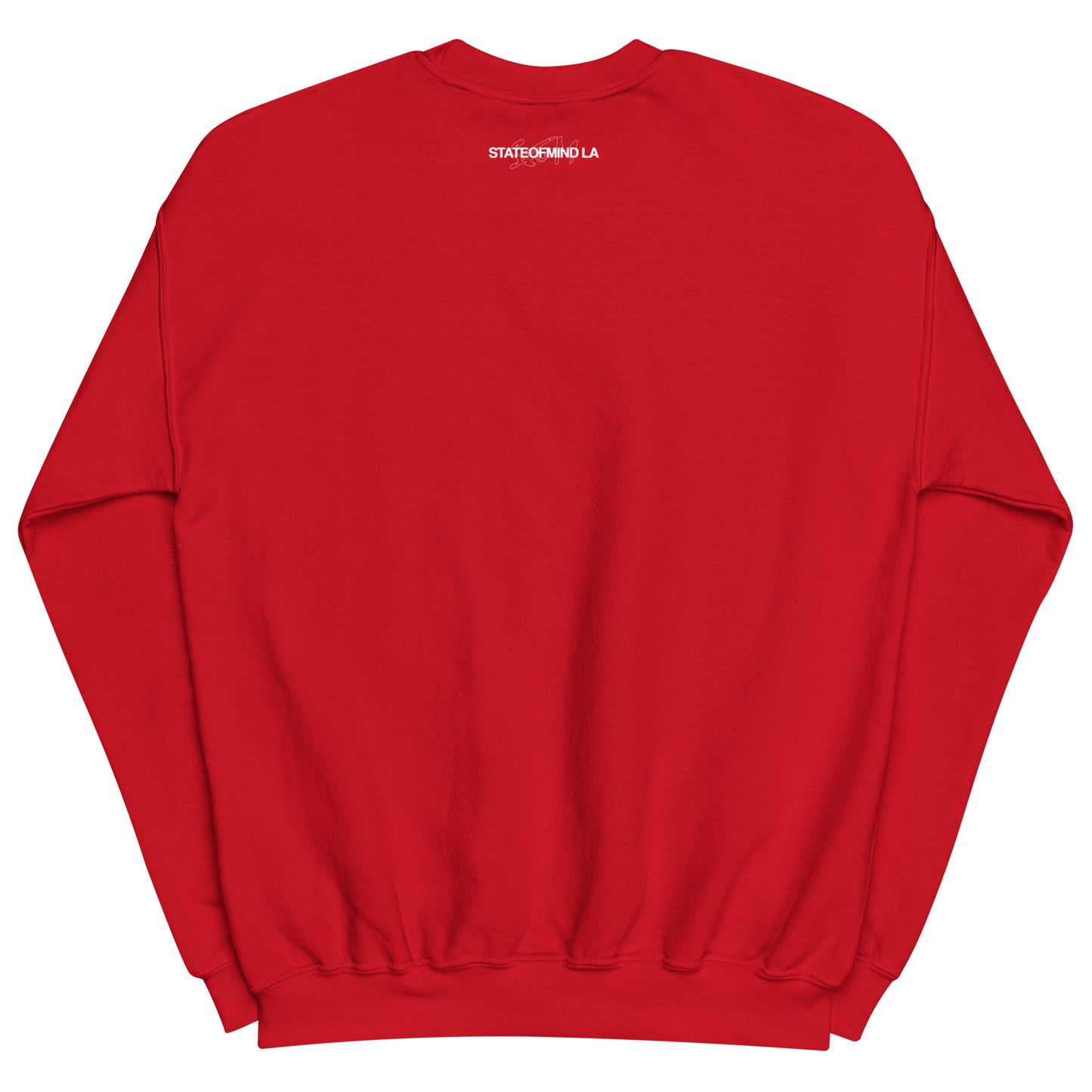 STATEOFMIND LA (black font) DTG Print- crew neck unisex