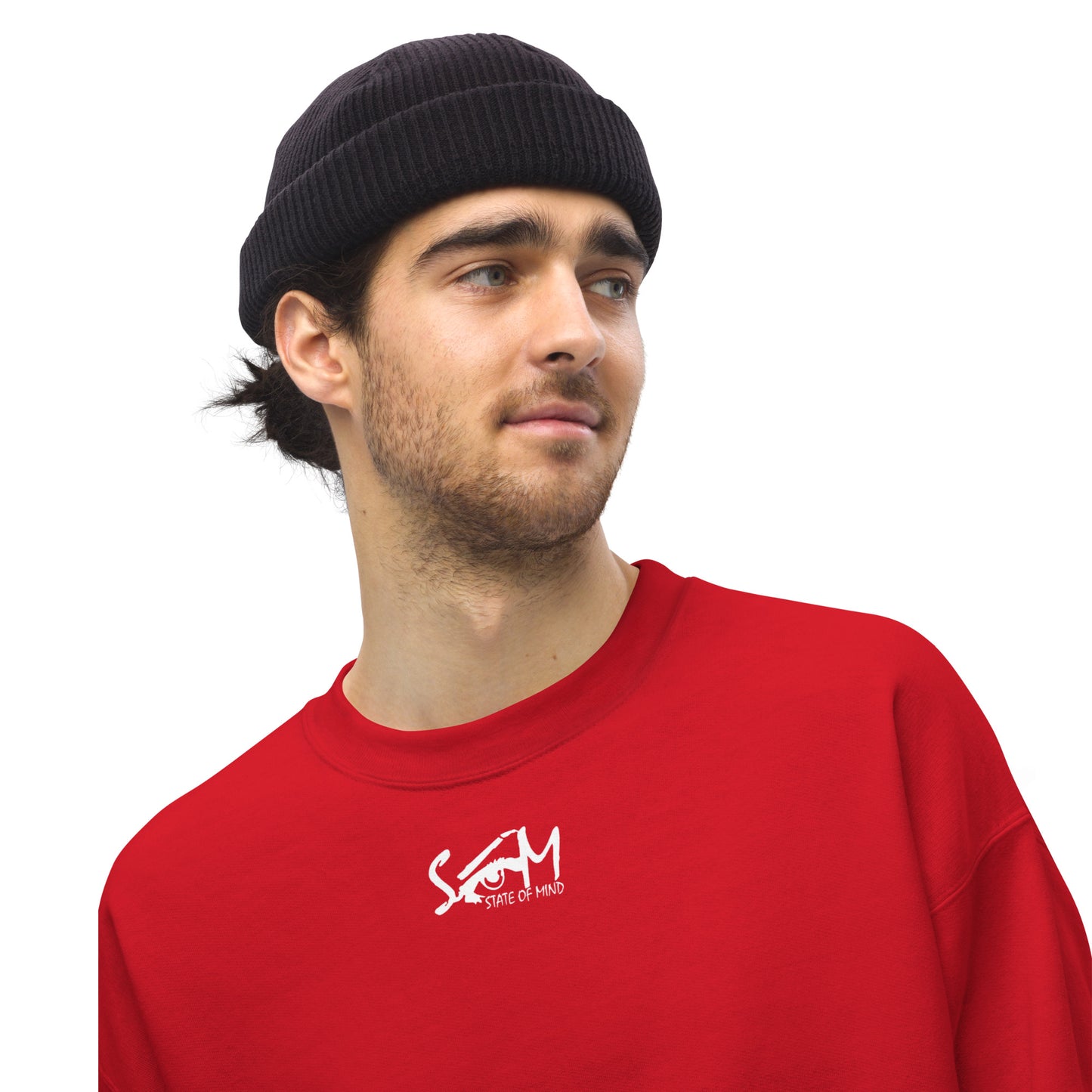 Logo DTG Print Crew Neck- Unisex Sweatshirt