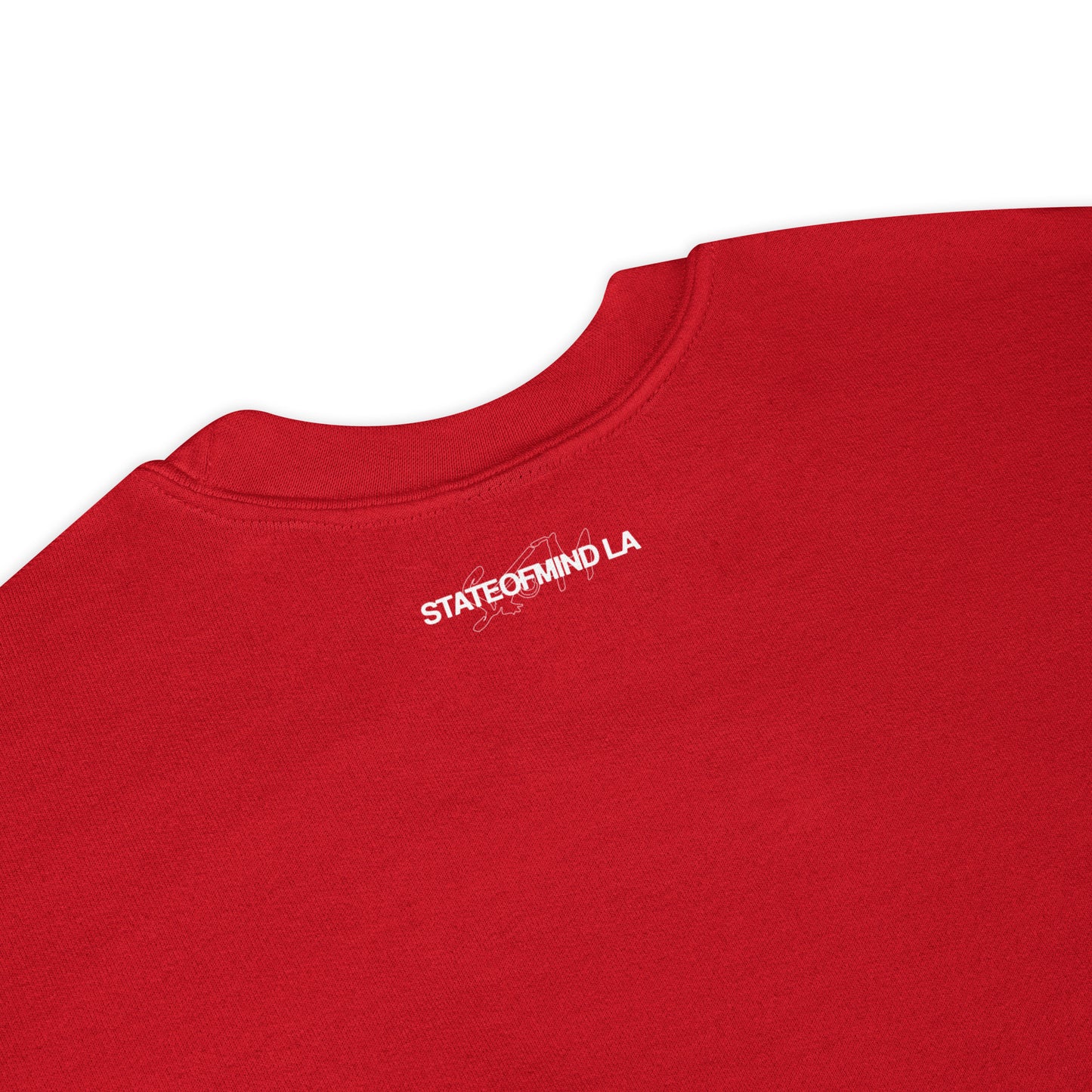 STATEOFMIND LA (black font) DTG Print- crew neck unisex