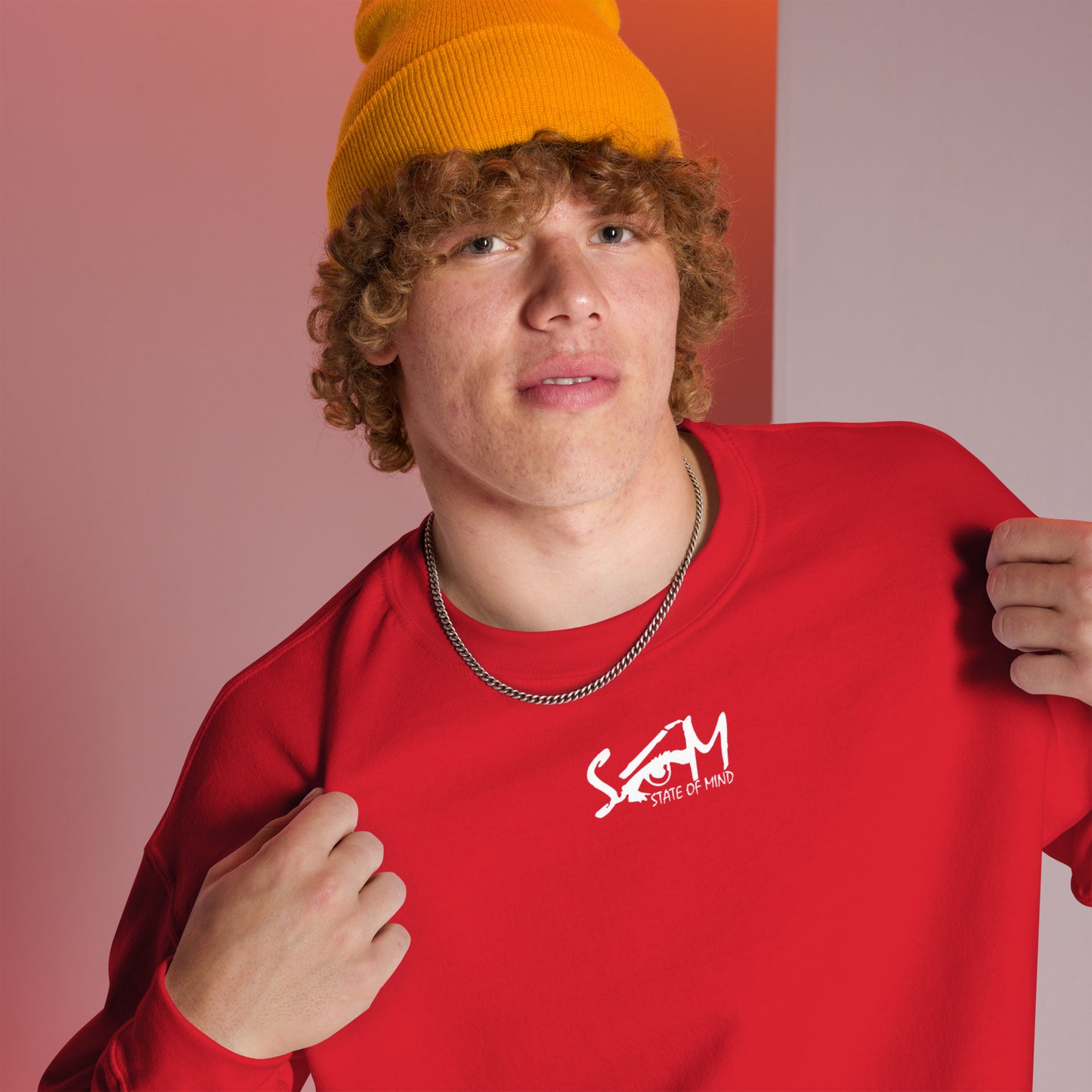Logo DTG Print Crew Neck- Unisex Sweatshirt