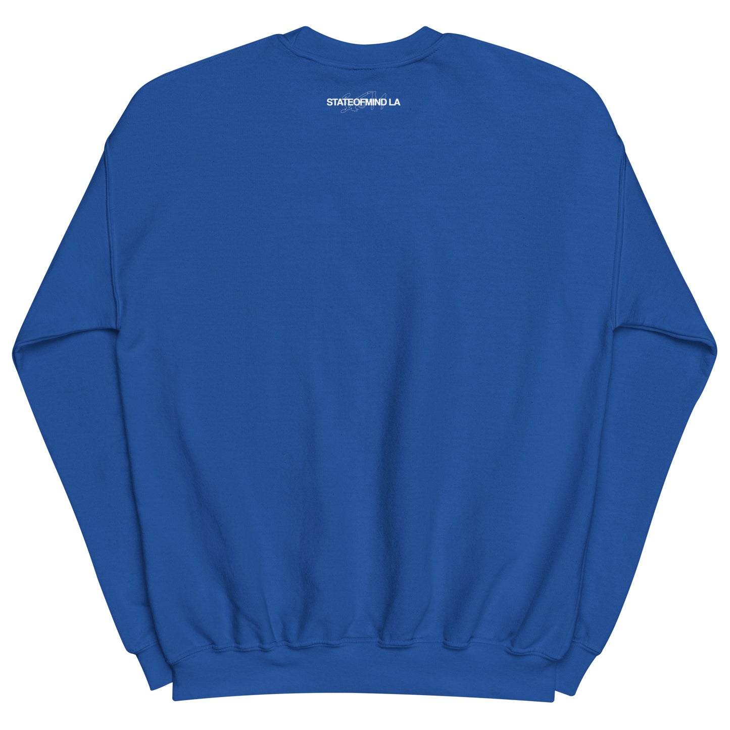STATEOFMIND LA (black font) DTG Print- crew neck unisex