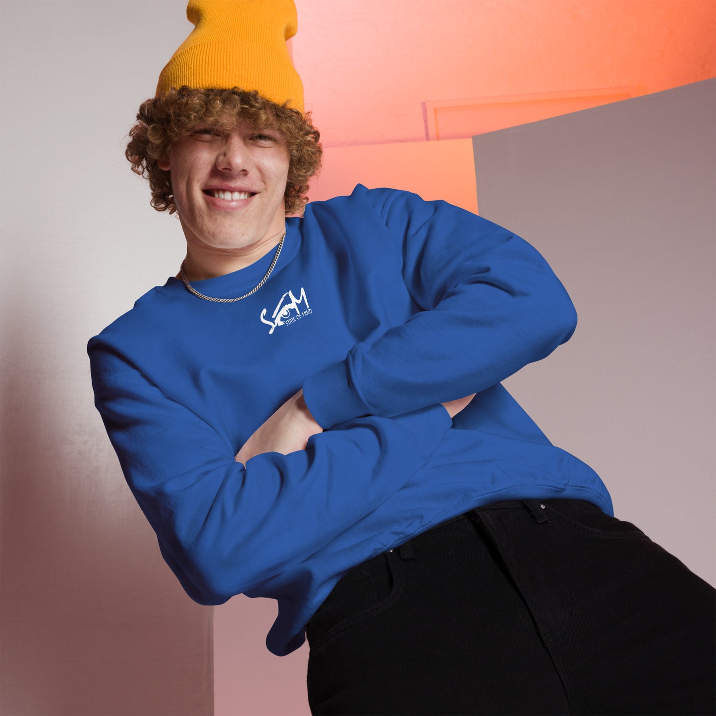 Logo DTG Print Crew Neck- Unisex Sweatshirt