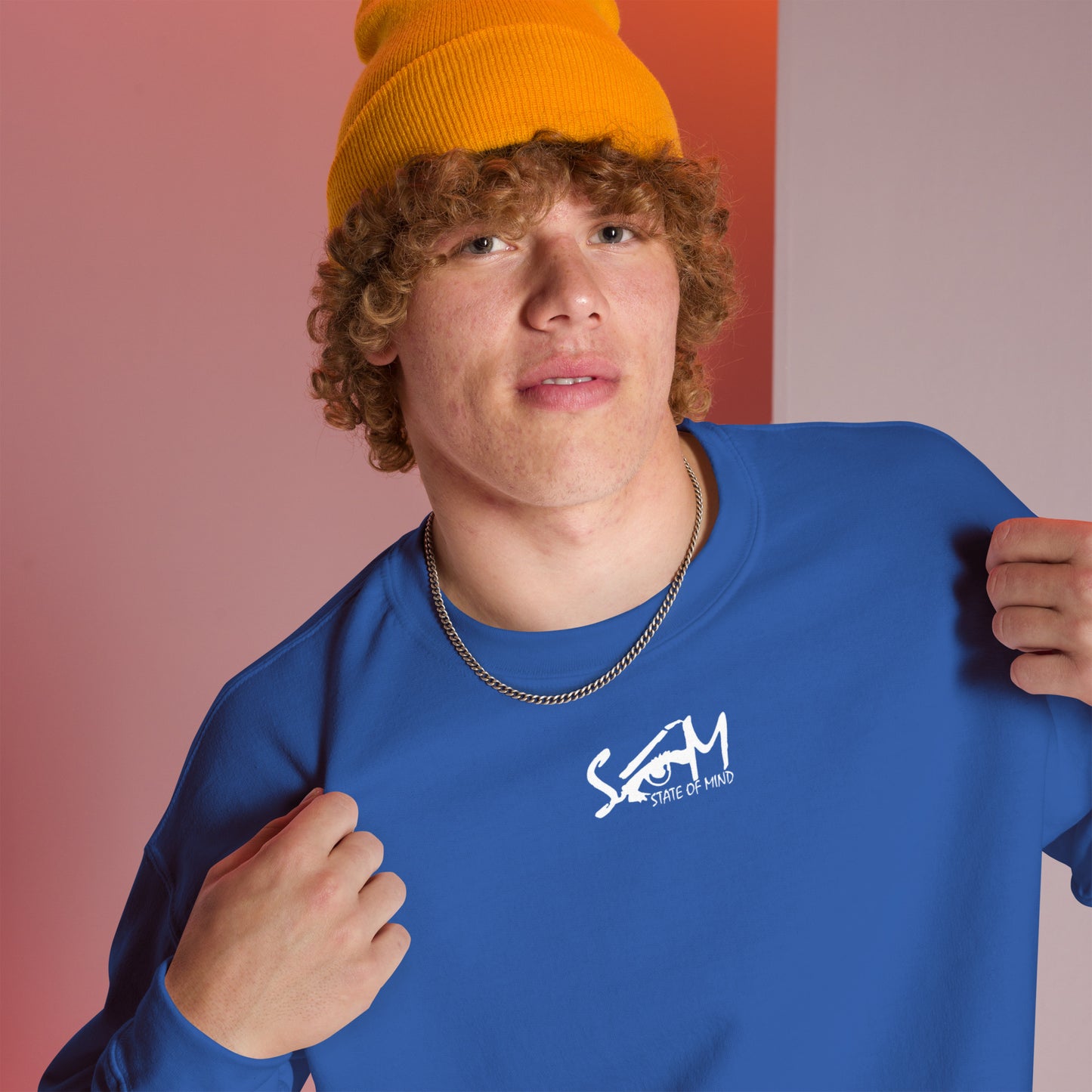 Logo DTG Print Crew Neck- Unisex Sweatshirt