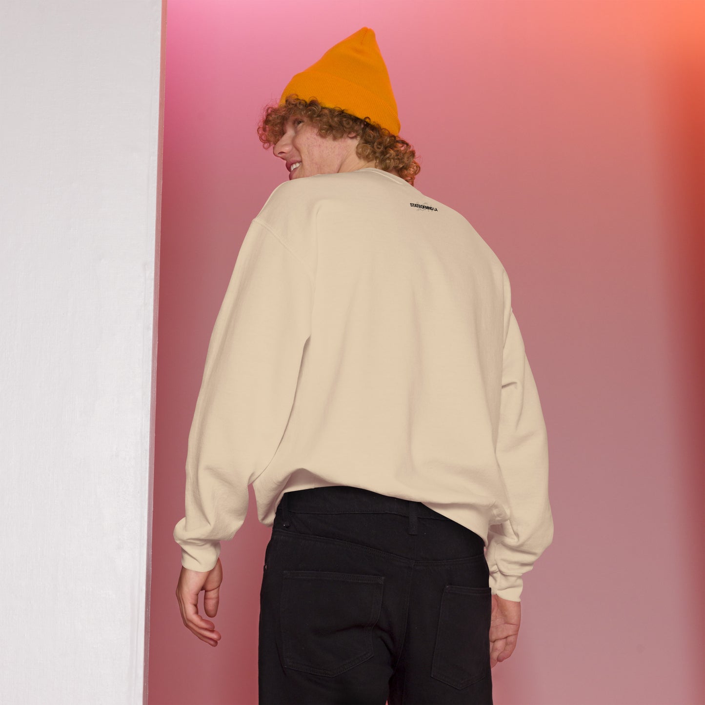 Logo DTG Print Crew Neck- Unisex Sweatshirt
