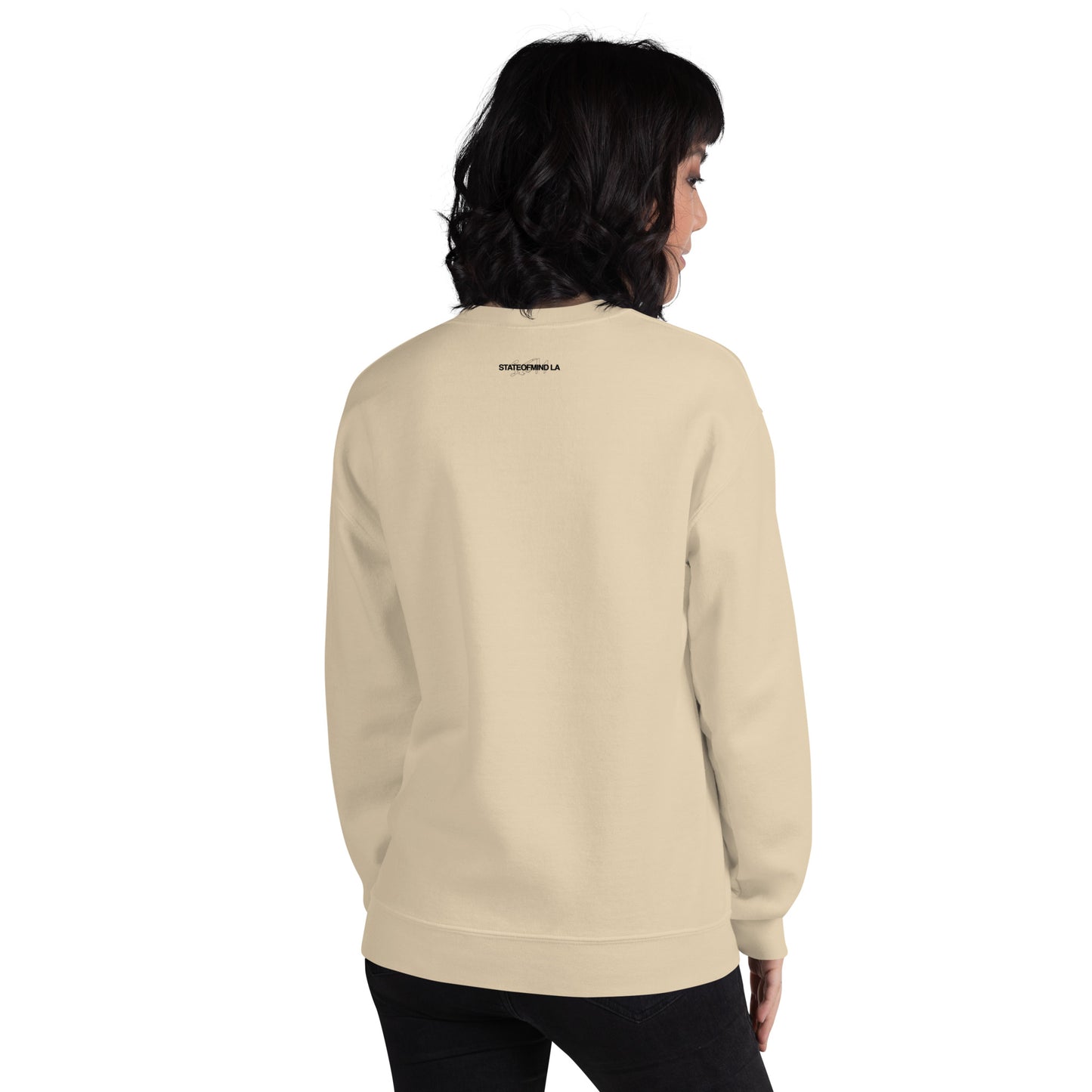 Logo DTG Print Crew Neck- Unisex Sweatshirt