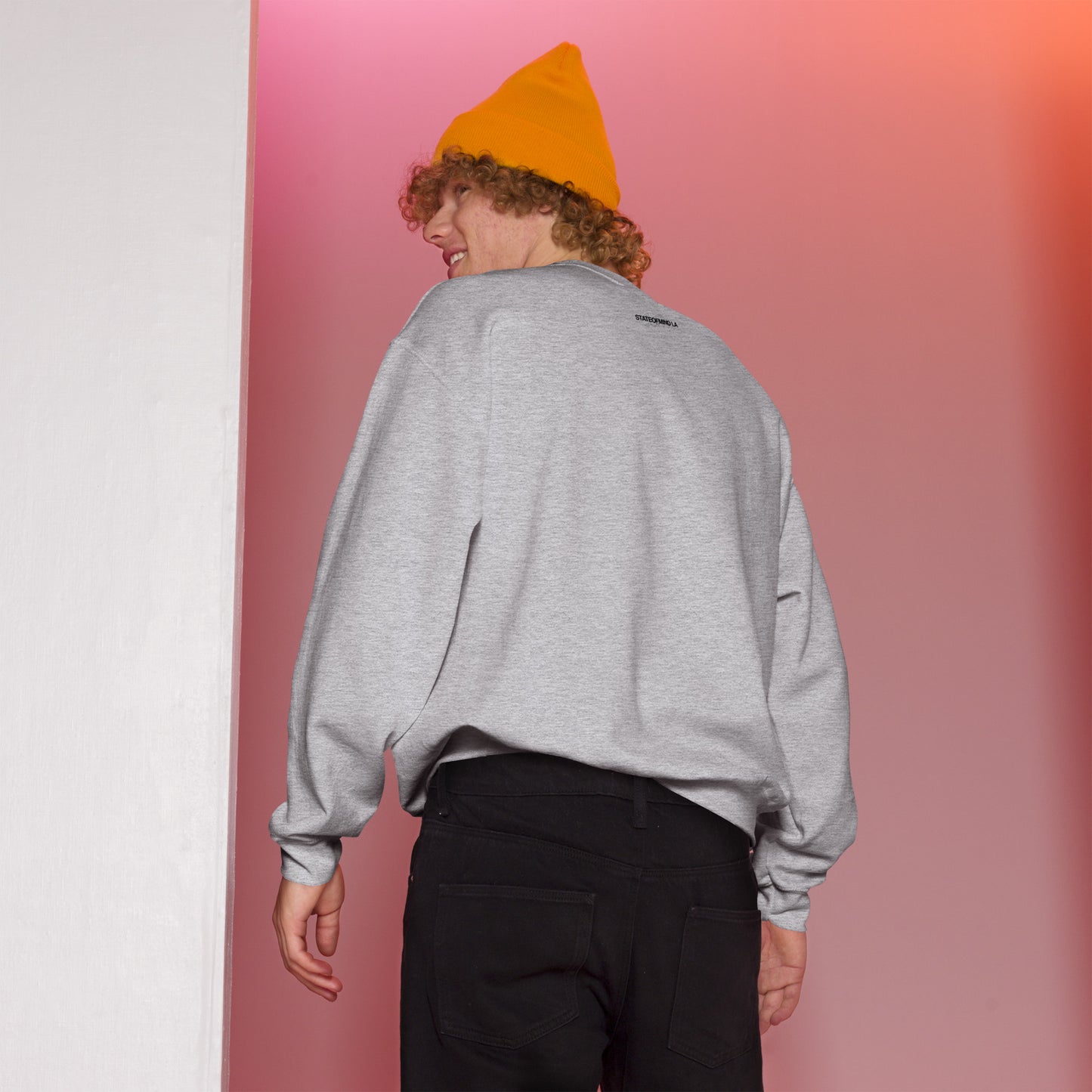 Logo DTG Print Crew Neck- Unisex Sweatshirt